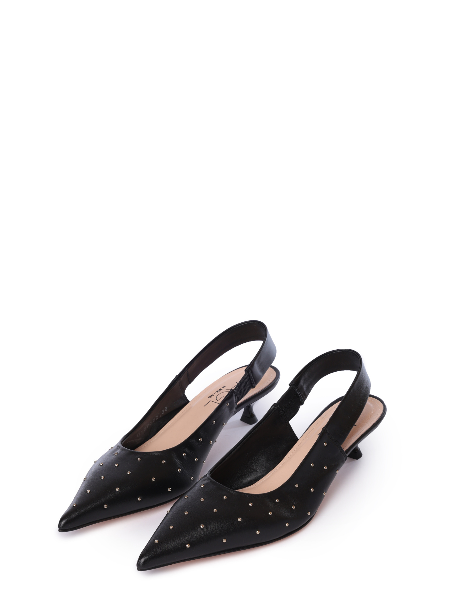 Туфли AGL D167022PCKS057 3656 черные женские с острым носом — купить в интернет-магазине Verdistore