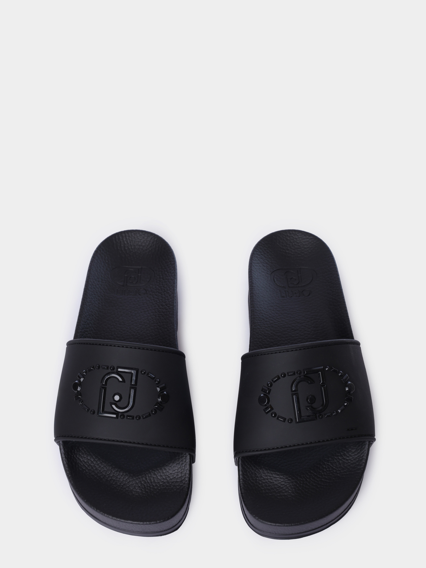 Шлепанцы Liu-Jo MYKONOS 01 BA6077EX02822222 черные женские — купить в интернет-магазине Verdistore