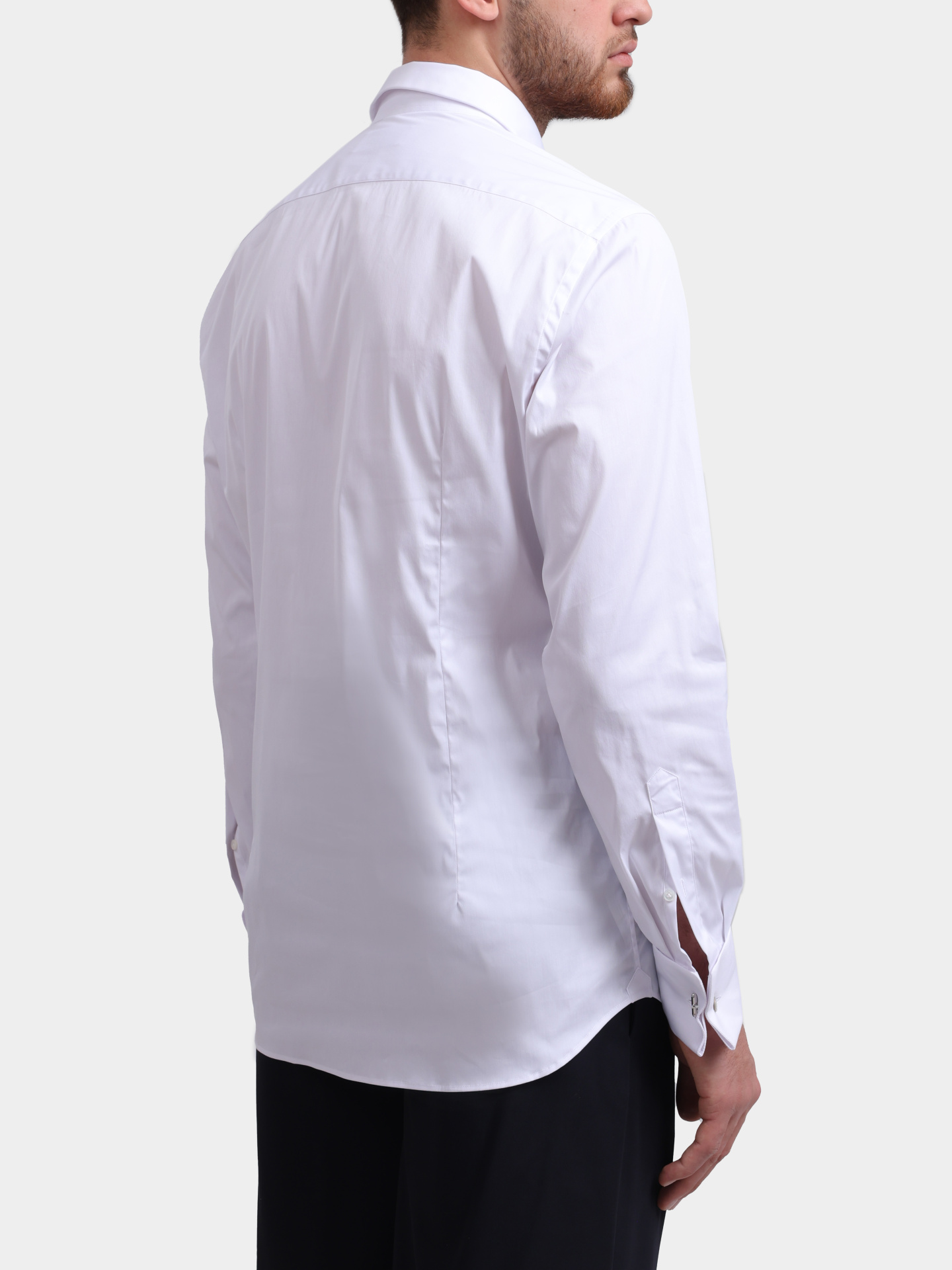 Рубашка Lardini CNASHER CNC1906 белая мужская — купить в интернет-магазине Verdistore