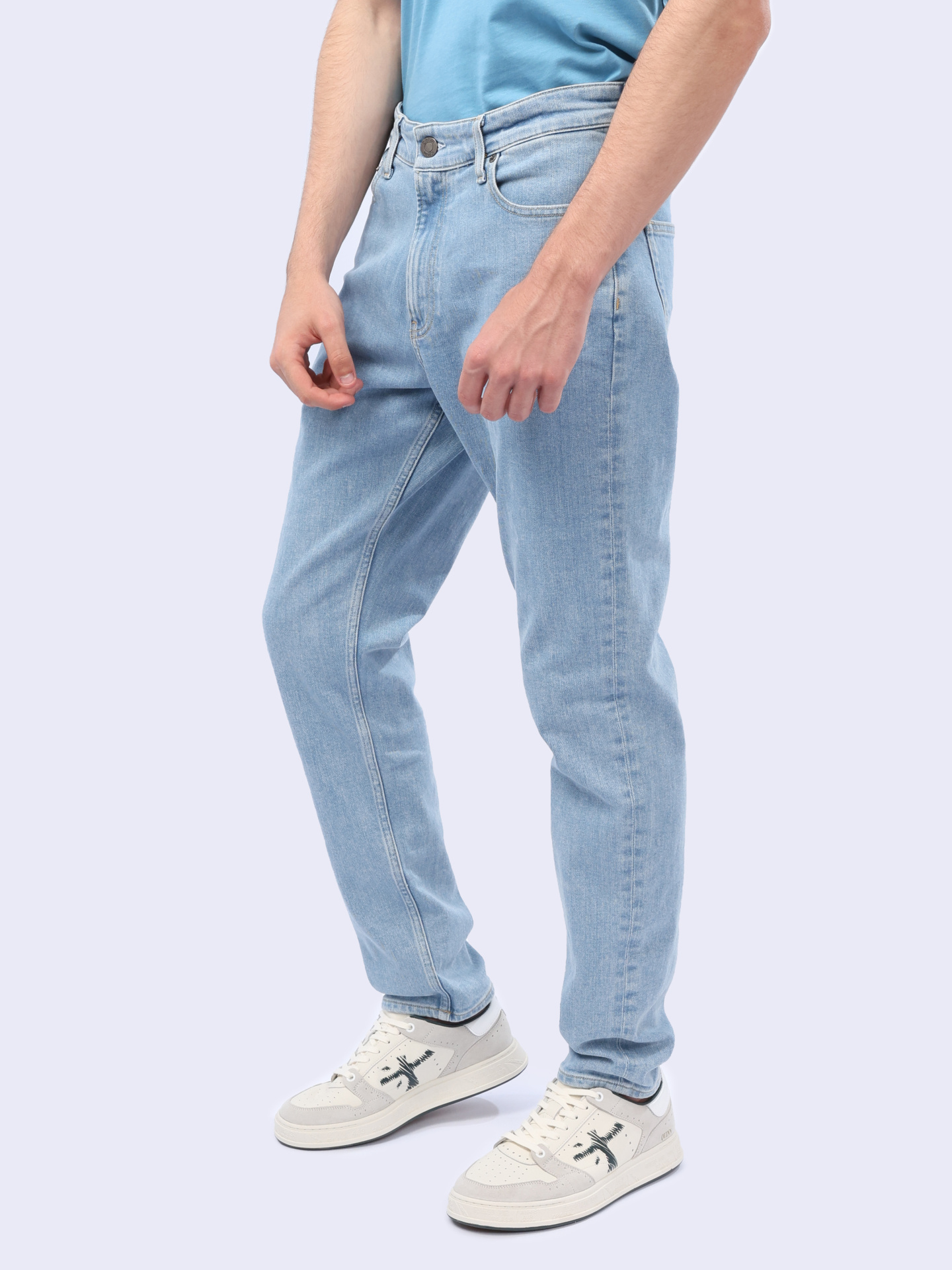 Джинсы Calvin Klein K10K11286332 1AA голубые мужские — купить в интернет-магазине Verdistore