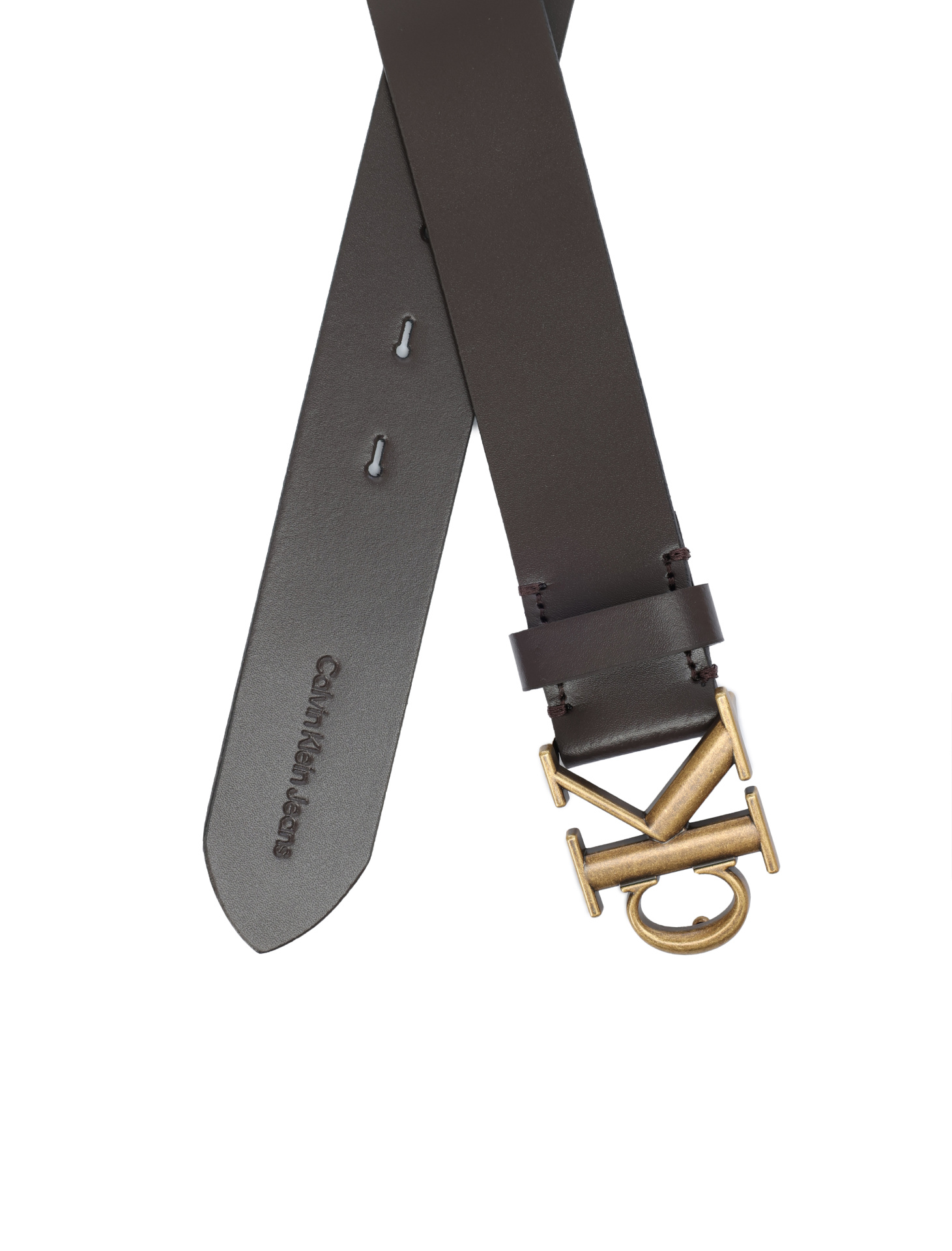 Ремень Calvin Klein Jeans K50K511831 кожаный мужской с логотипом  — купить в интернет-магазине Verdistore