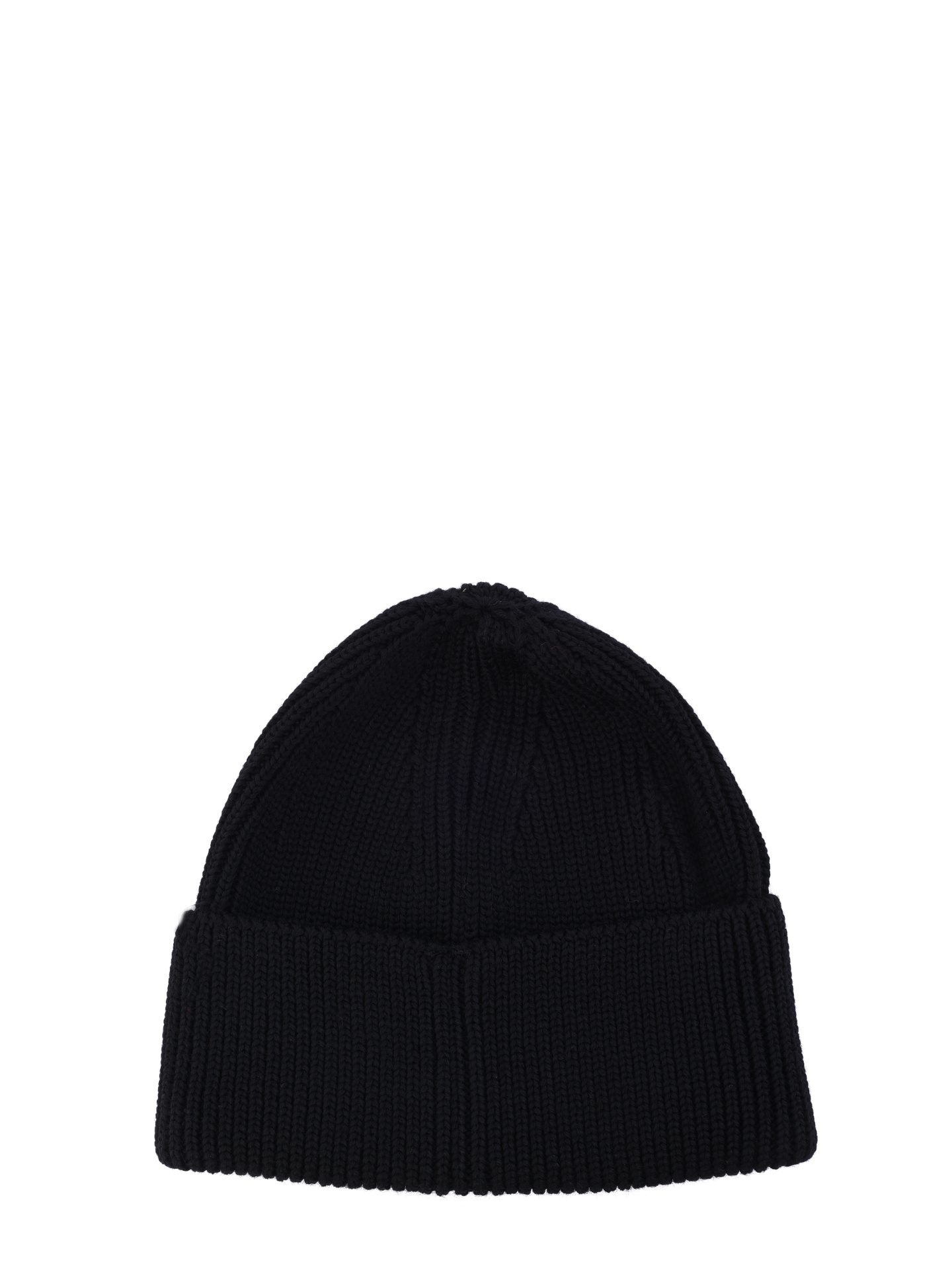  Шапка черная вязаная с отворотом  — купить в интернет-магазине Verdistore