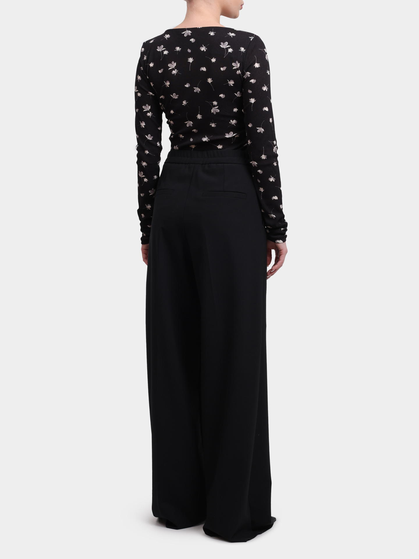 Брюки Marella DIORAMA 006 черные женские свободного кроя — купить в интернет-магазине Verdistore