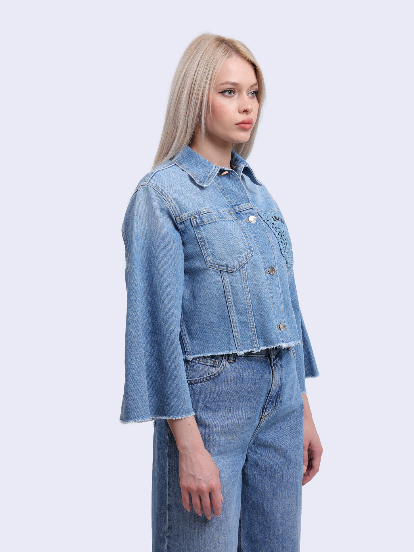 Куртка Liu-Jo WA5446 D4666 78895 джинсовая женская — купить в интернет-магазине Verdistore