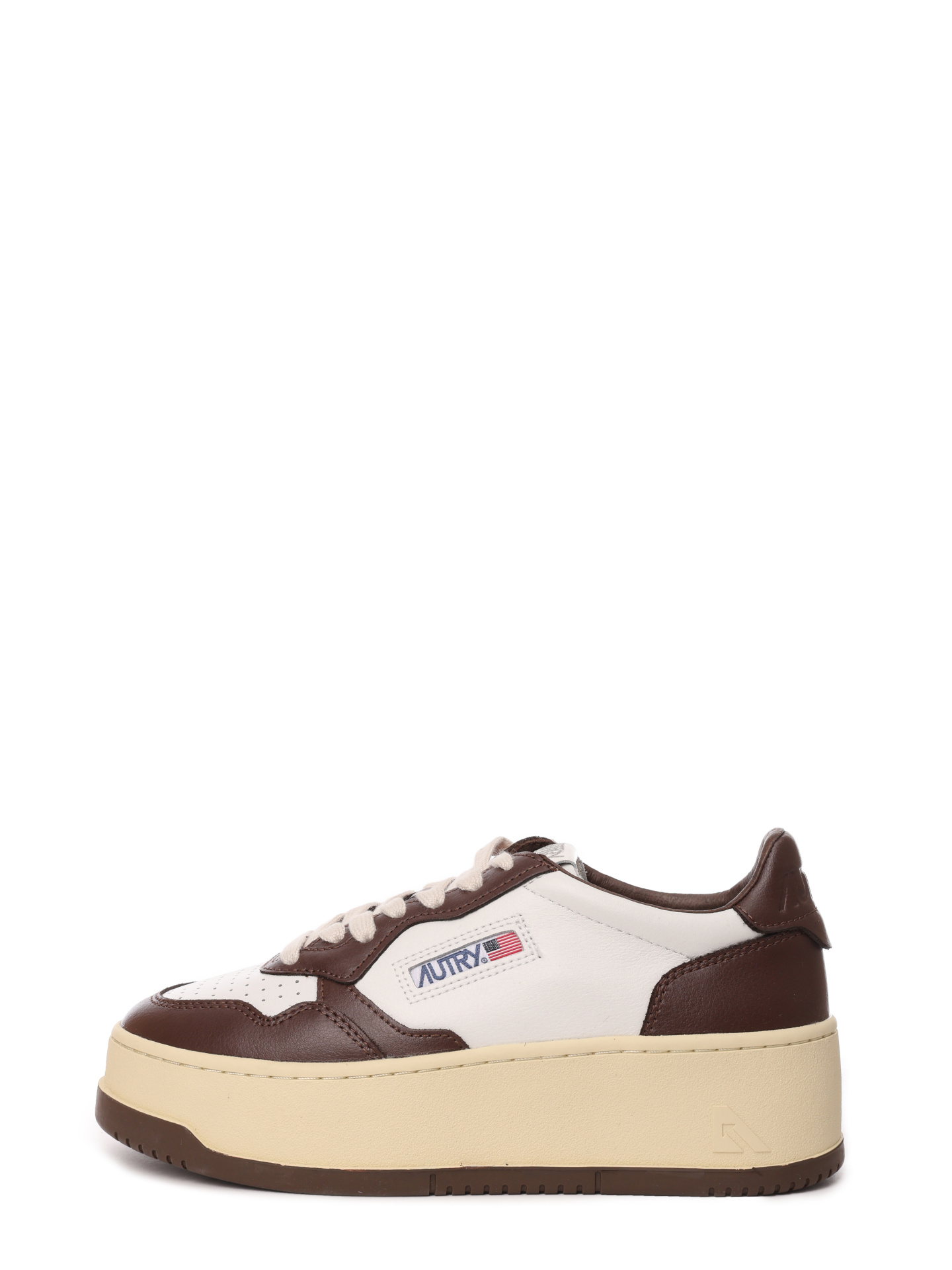 Кеды Autry PTLW-WB46 комбинированные женские на массивной подошве — купить в интернет-магазине Verdistore