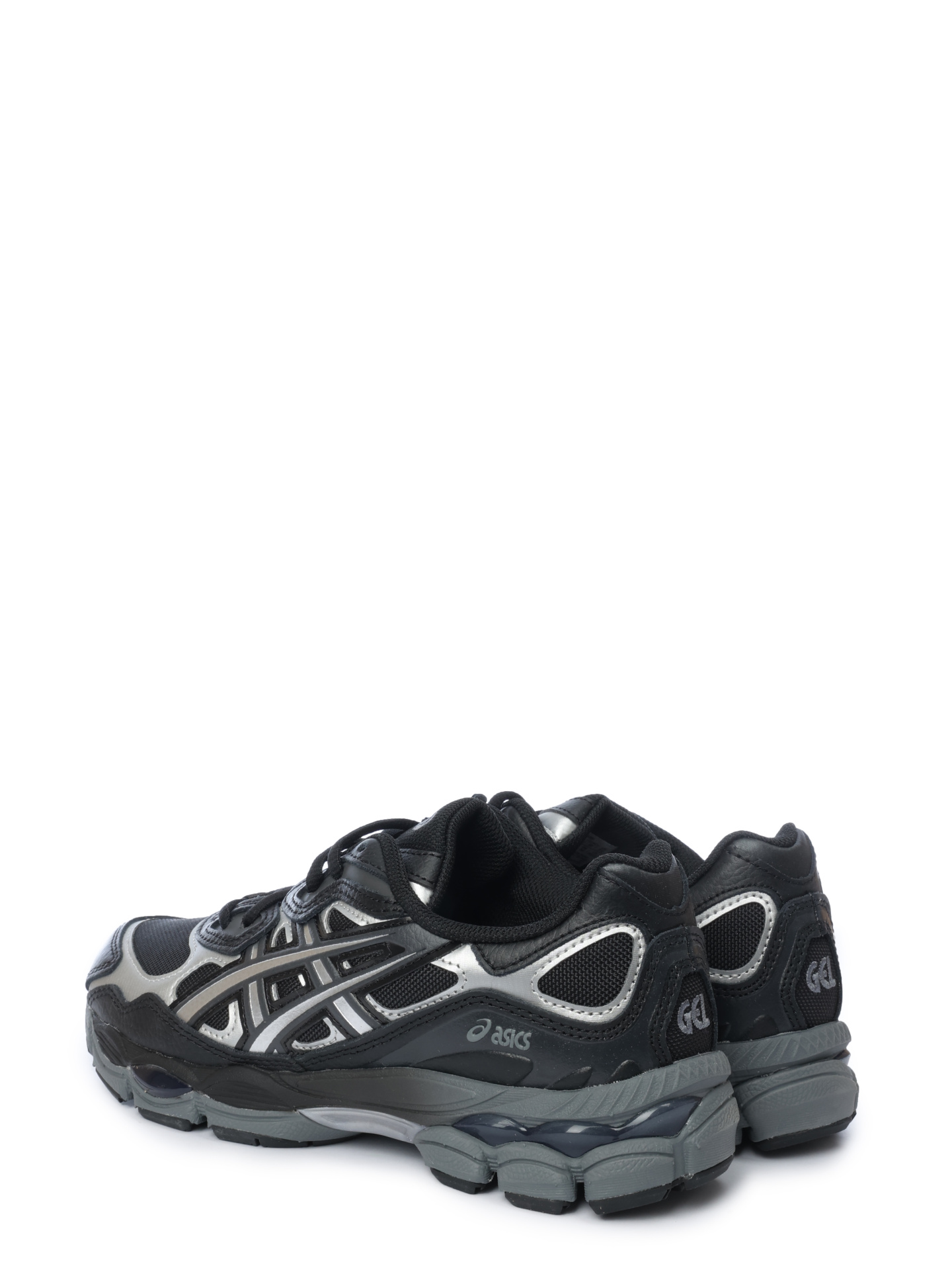 Кроссовки Asics 1203A280 002 черные женские с серебристыми вставками — купить в интернет-магазине Verdistore