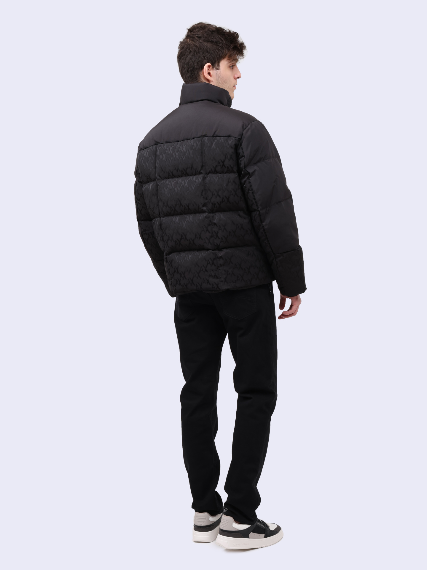 Пуховик Armani Exchange 6DZBL2 ZN5GZ 1200 черный мужской — купить в интернет-магазине Verdistore