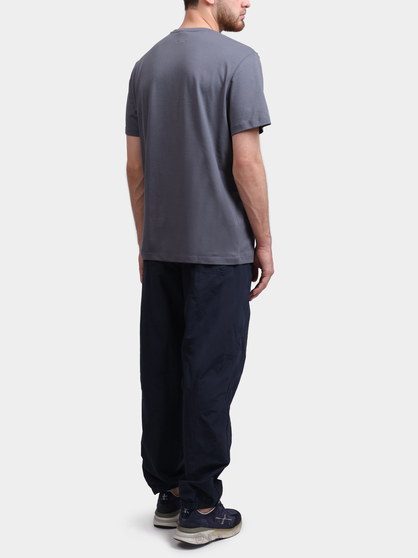 Брюки Parajumpers SJ06 ALBAN темно-синие в утилитарном стиле мужские — купить в интернет-магазине Verdistore