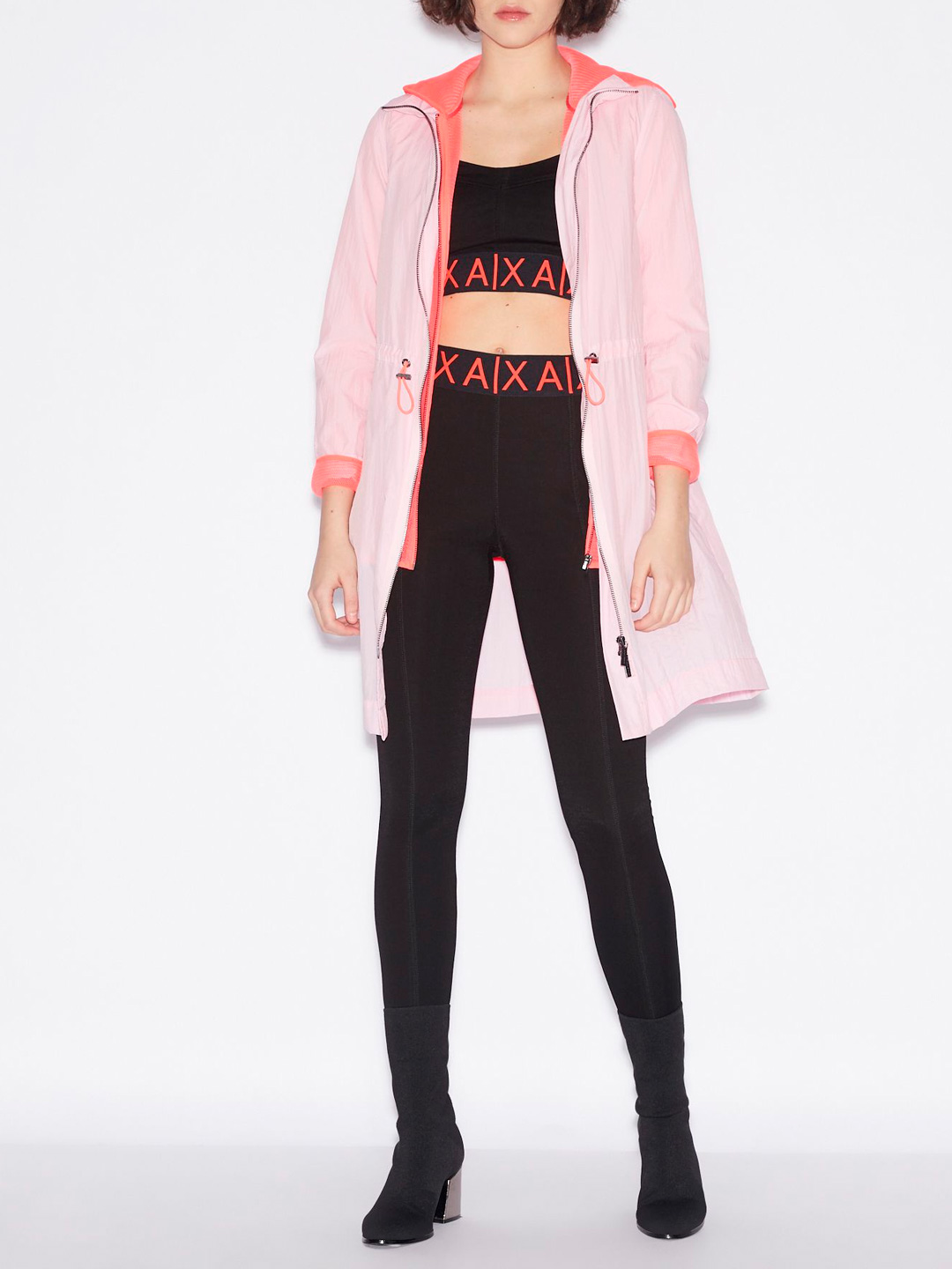 Топ Armani Exchange 3GYMEF укороченный женский с логотипом — купить в интернет-магазине Verdistore