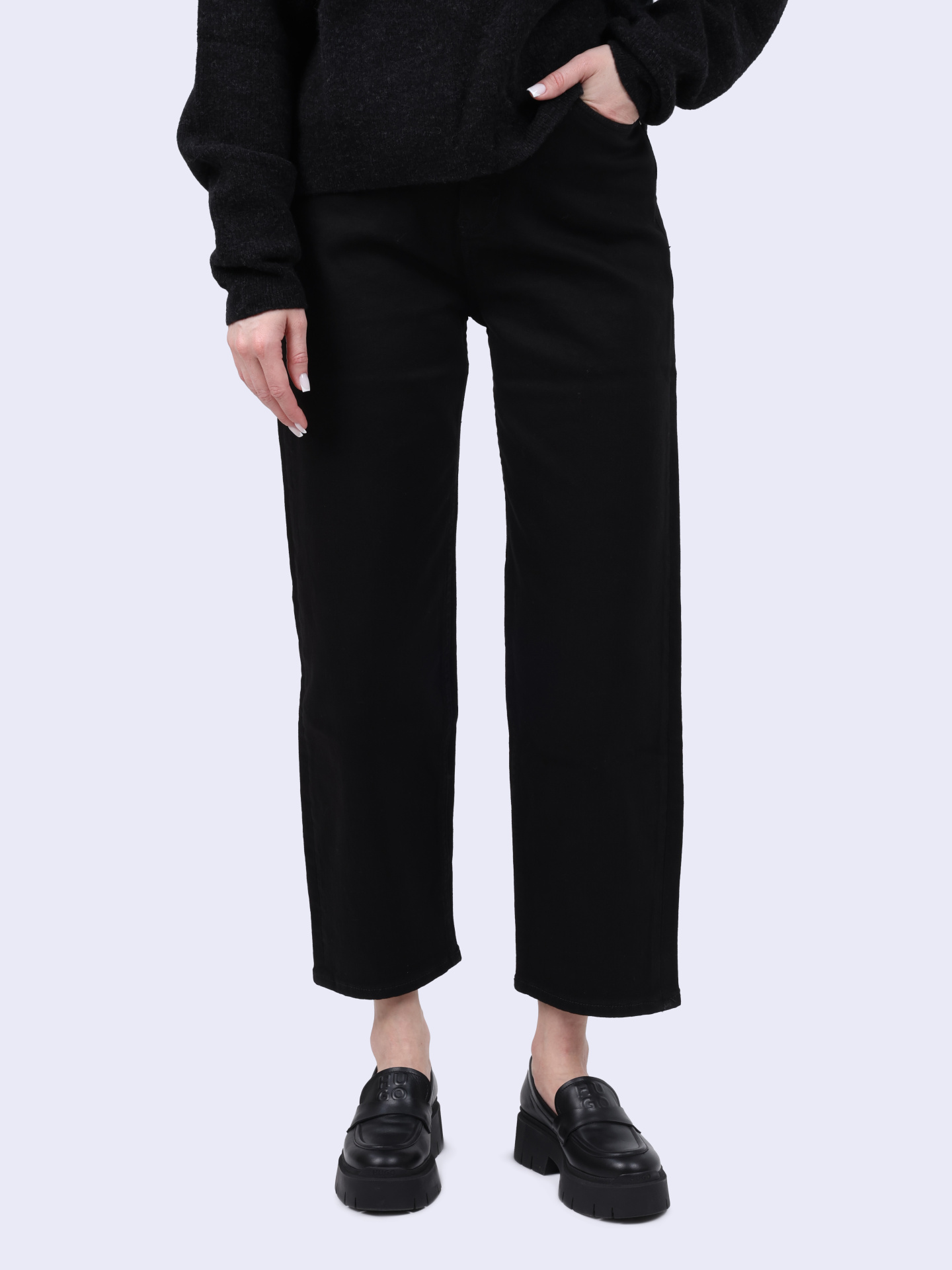 Джинсы Calvin Klein K20K20730532 1BY черные женские — купить в интернет-магазине Verdistore