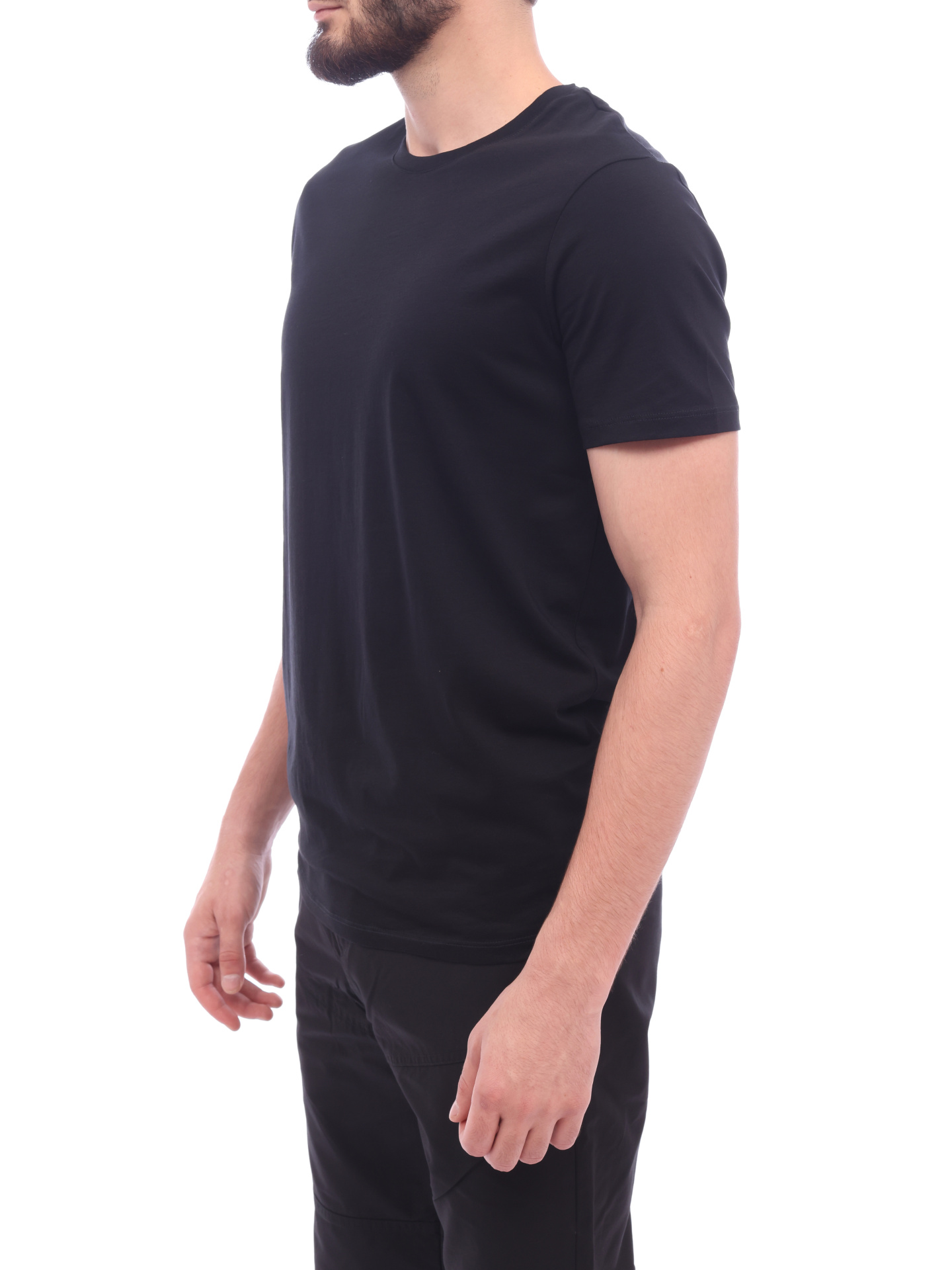 Футболка Armani Exchange 8NZT74 ZJA5Z 1200 черная мужская из хлопка — купить в интернет-магазине Verdistore