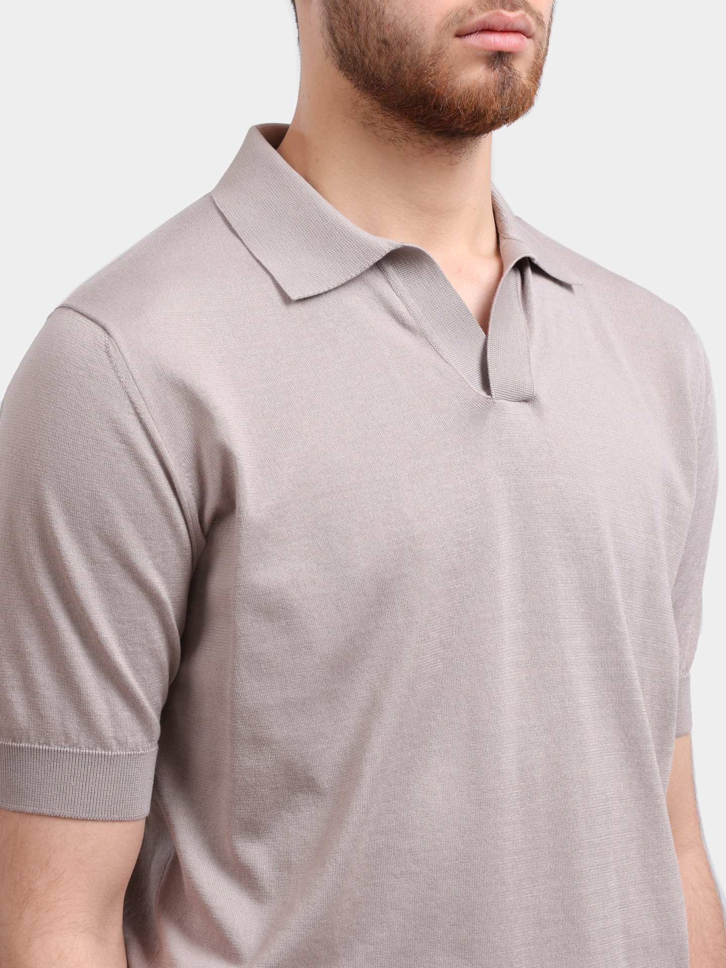 Поло Lardini CNLPMC102 CN64020 мужское бежевое — купить в интернет-магазине Verdistore