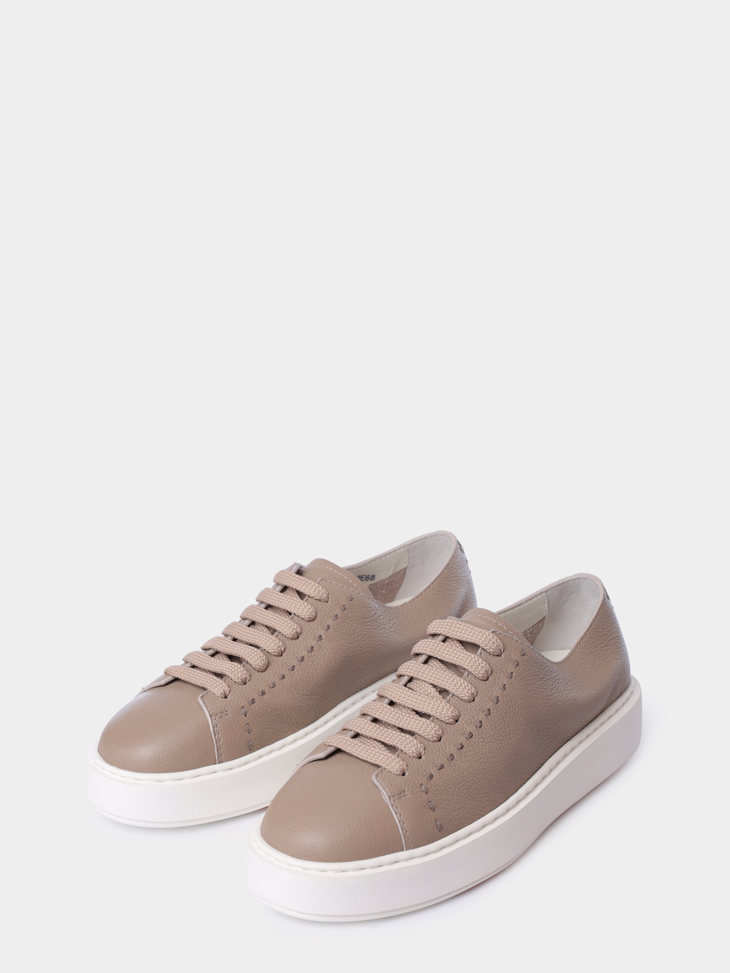 Кеды Santoni WBCG61355BARTDYIE68 кожаные женские — купить в интернет-магазине Verdistore