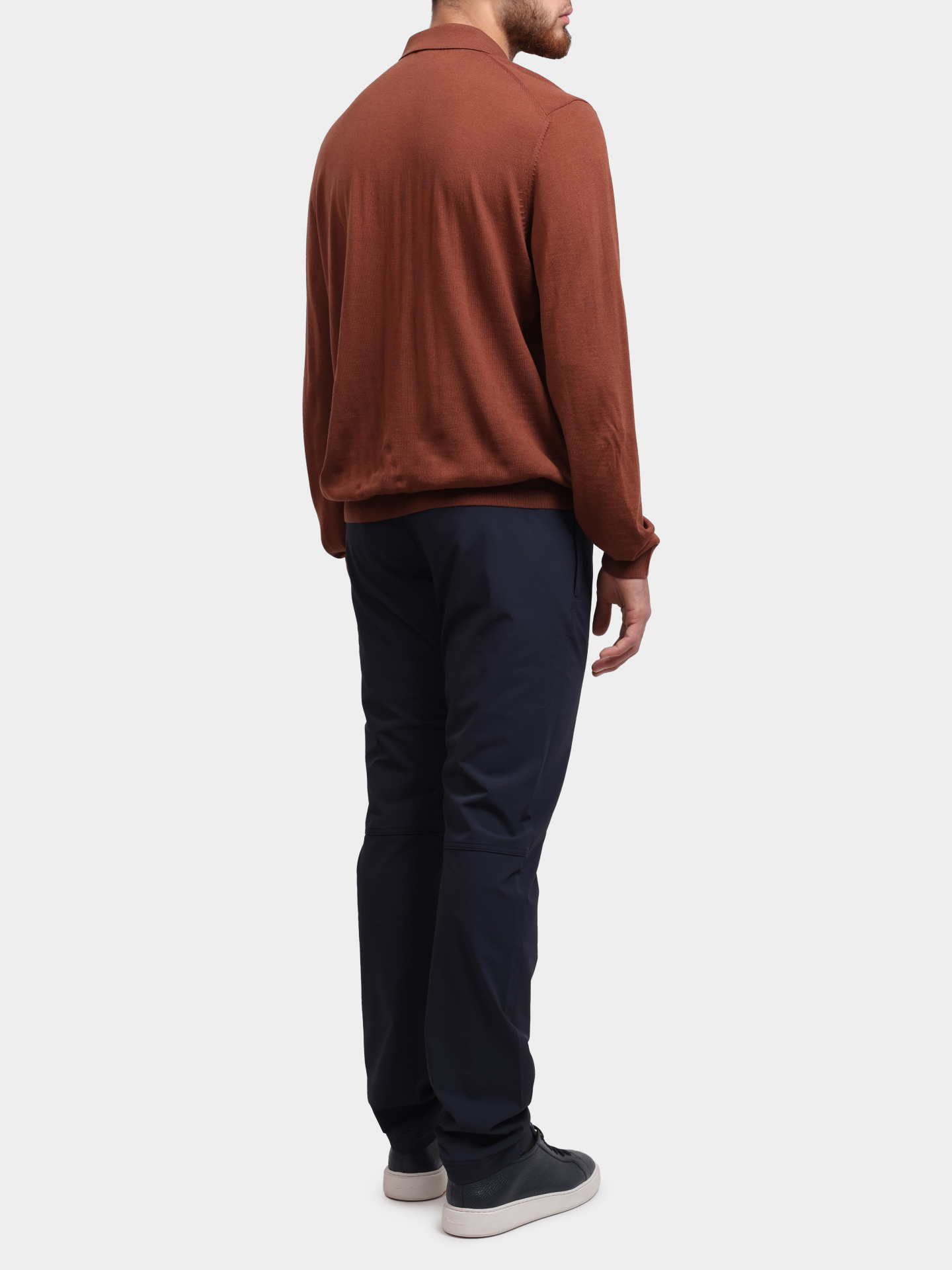 Брюки Boss 50530686 404 темно-синие мужские — купить в интернет-магазине Verdistore