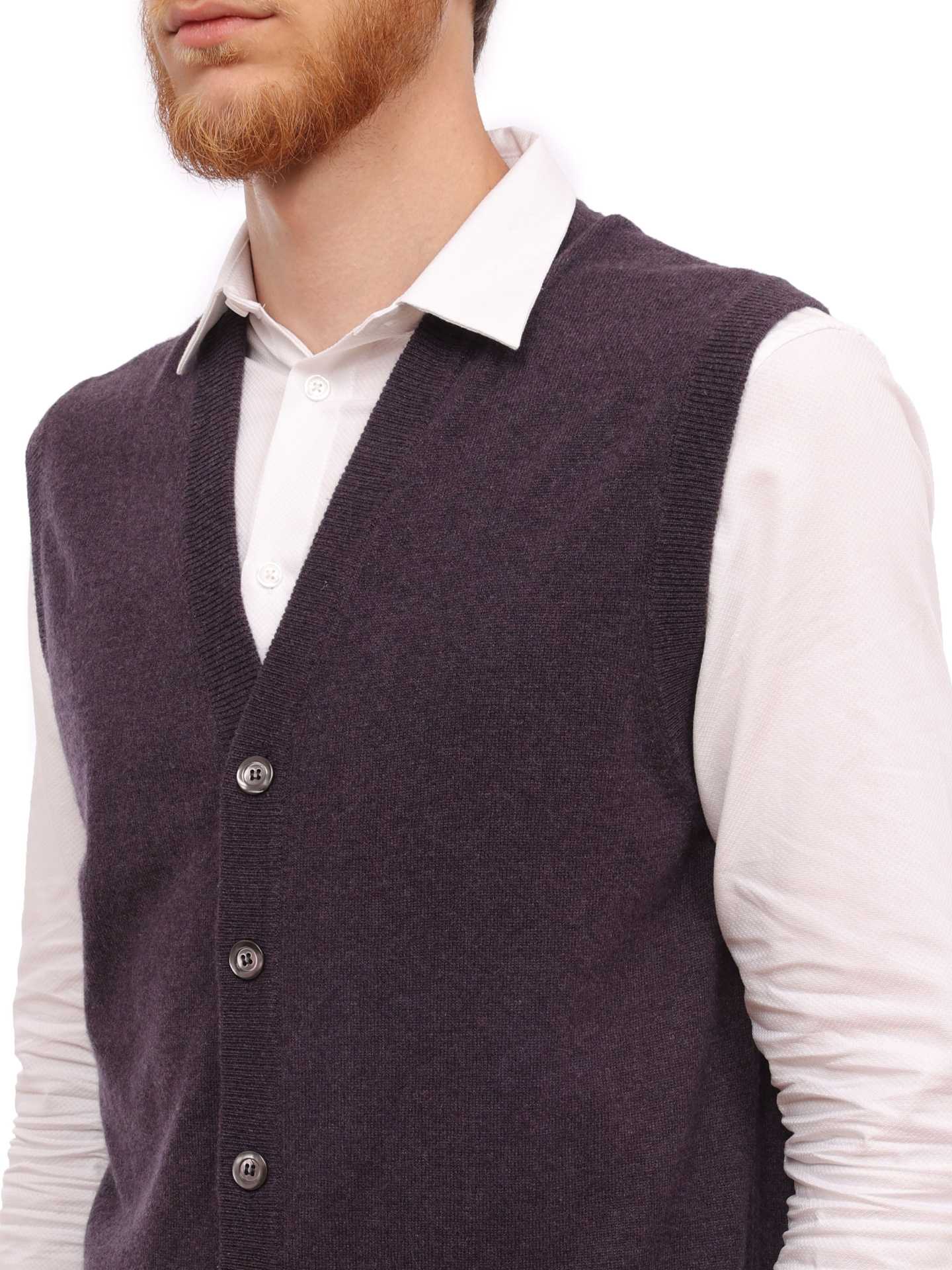Жилет Brunello Cucinelli M2225177 трикотажный мужской — купить в интернет-магазине Verdistore
