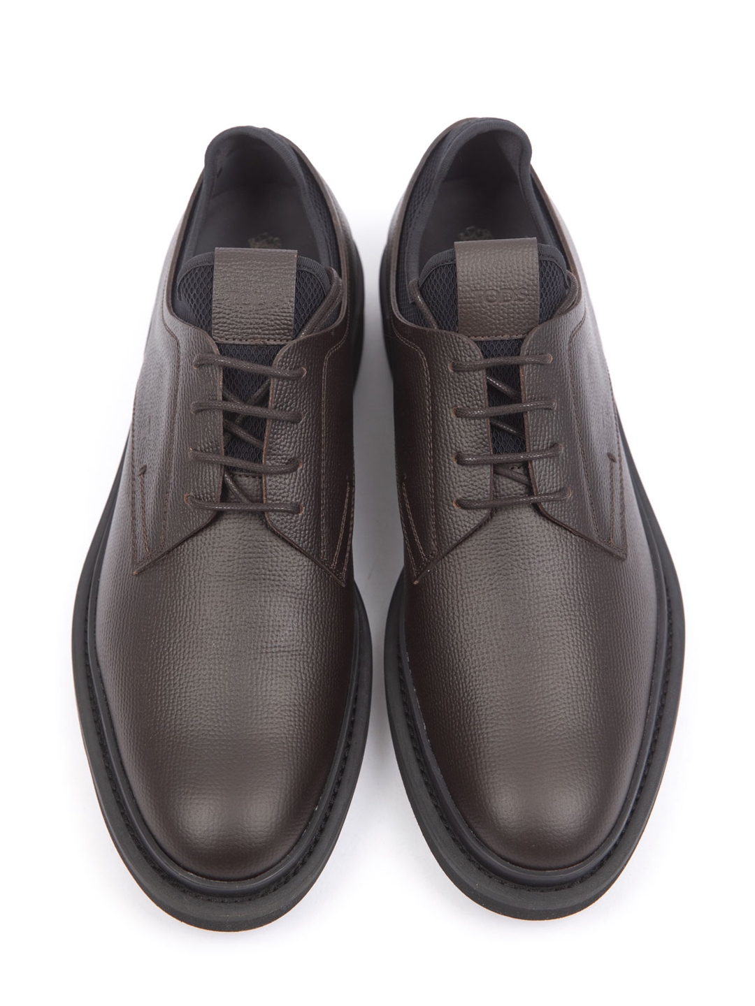 Дербы коричневые и мелкозернистой кожи — купить в интернет-магазине Verdistore