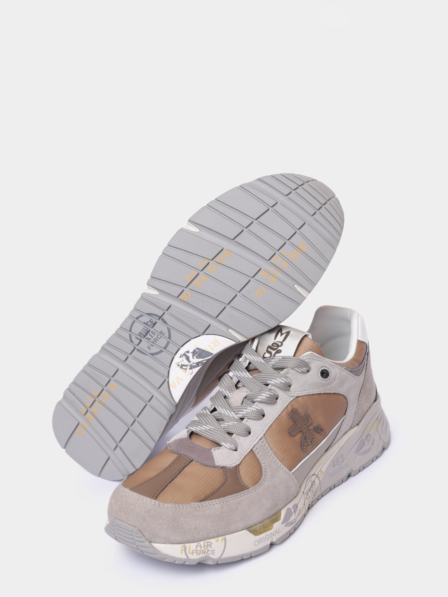 Кроссовки Premiata MASE VAR 7240 комбинированные мужские — купить в интернет-магазине Verdistore