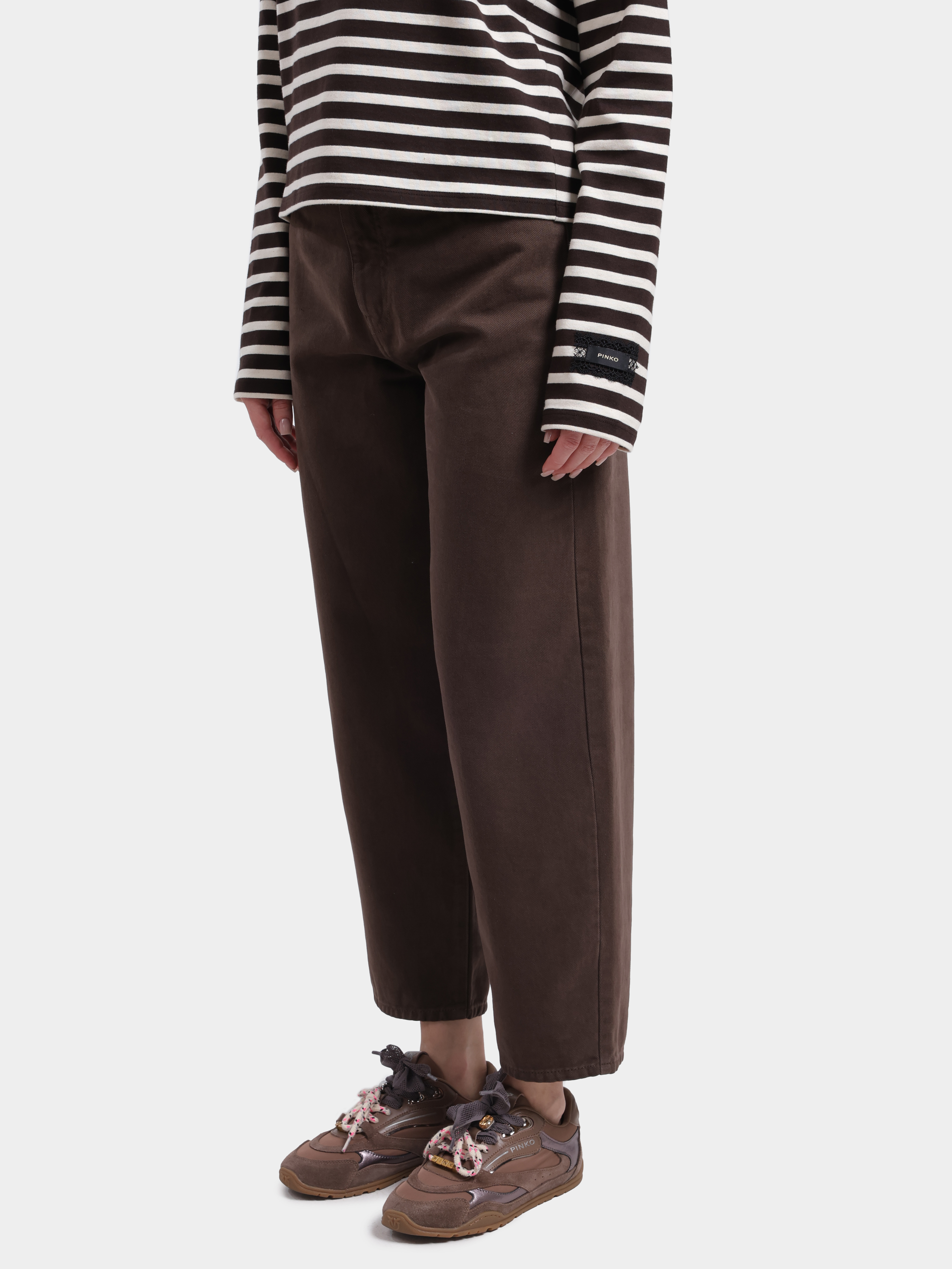 Джинсы Pinko 103857 A3KU L72 коричневые женские — купить в интернет-магазине Verdistore