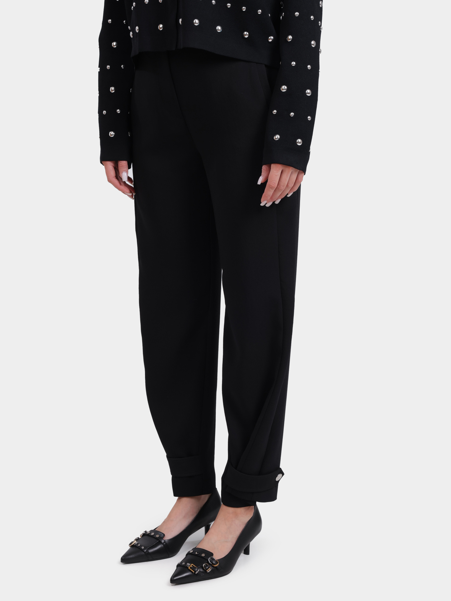 Брюки Liu-Jo PA6043 TS114 22222 черные женские — купить в интернет-магазине Verdistore