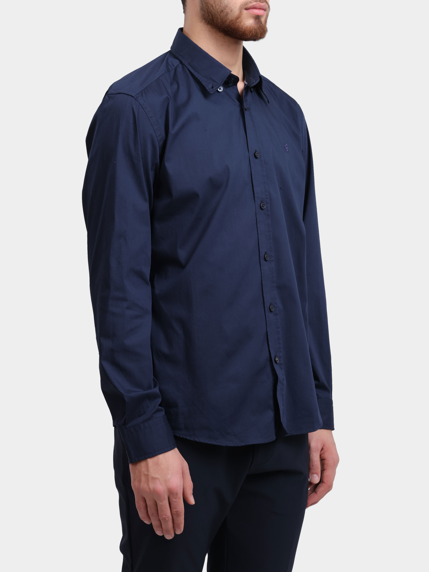 Рубашка Boss 50545227 404 темно-синяя мужская — купить в интернет-магазине Verdistore
