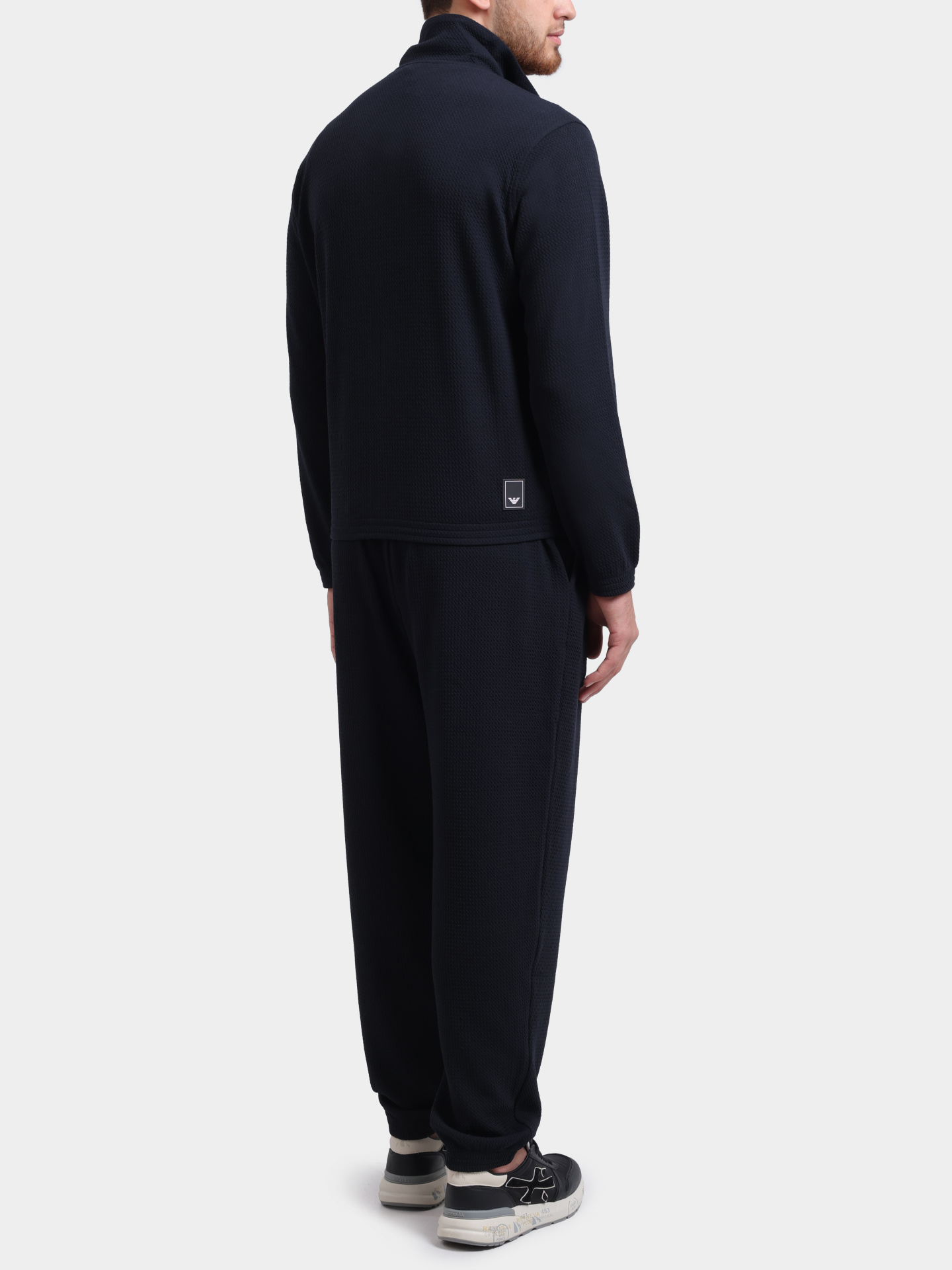 Джоггеры Emporio Armani EM005044 AF23623 UB118 фактурные мужские — купить в интернет-магазине Verdistore