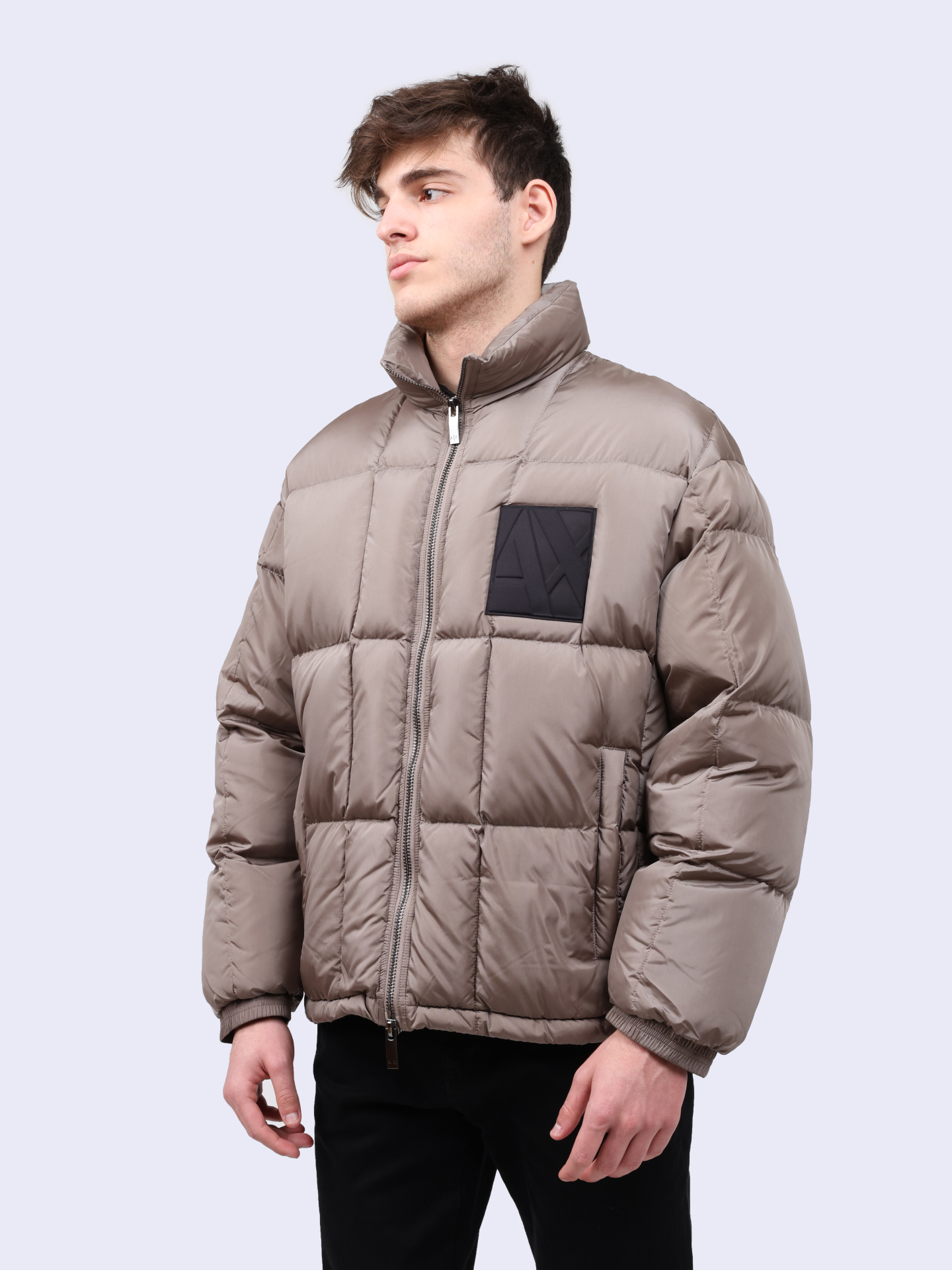 Куртка Armani Exchange 6DZB21 ZN4XZ 17AC бежевая мужская — купить в интернет-магазине Verdistore