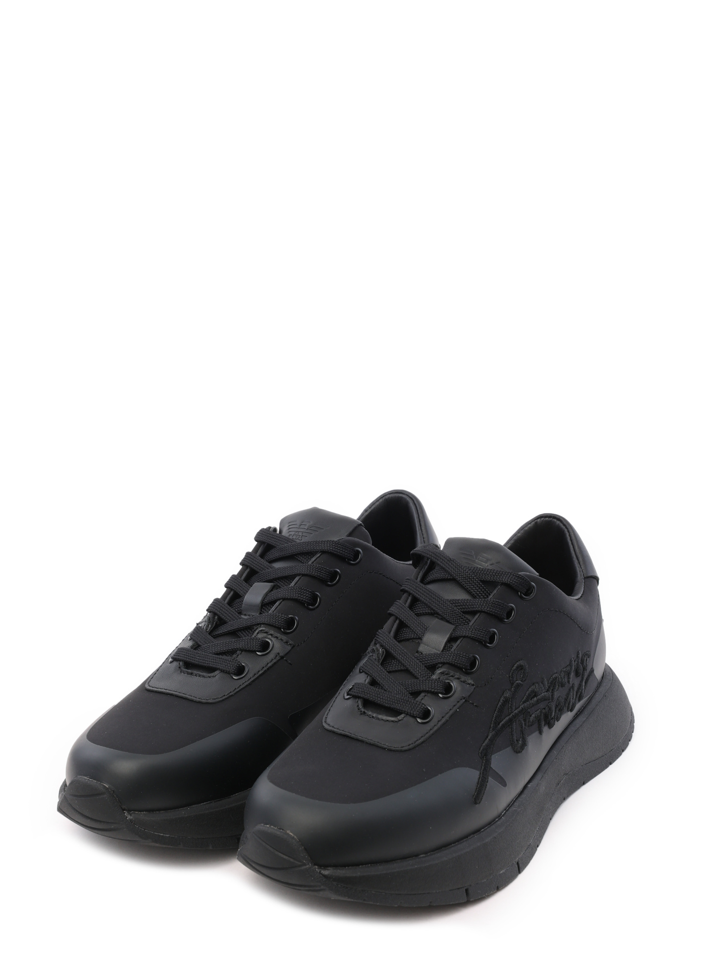 Кроссовки Emporio Armani X3X202 XN387 00002 текстильные женские — купить в интернет-магазине Verdistore