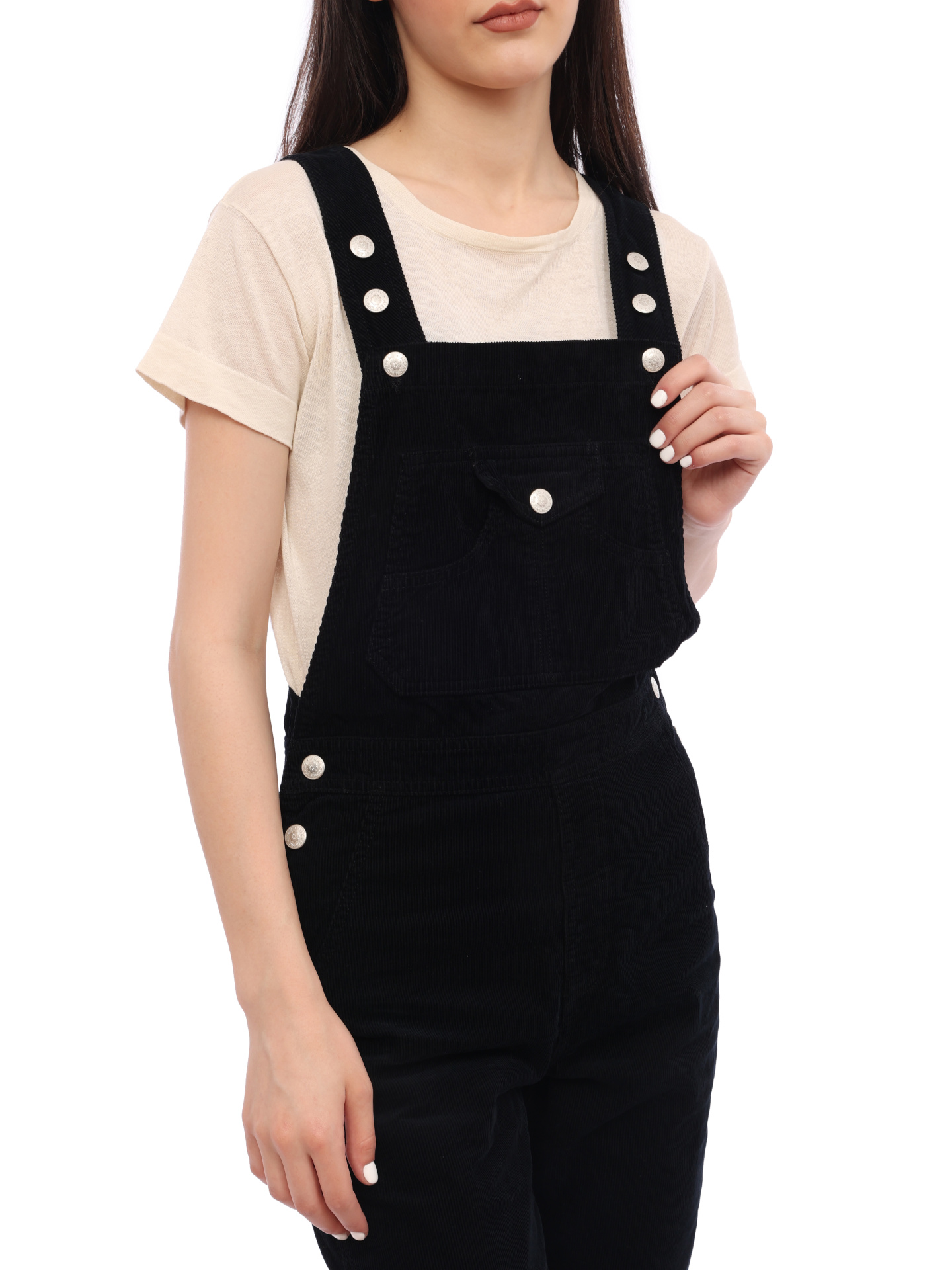 Комбинезон AG FVC1644 черный женский из вельвета — купить в интернет-магазине Verdistore