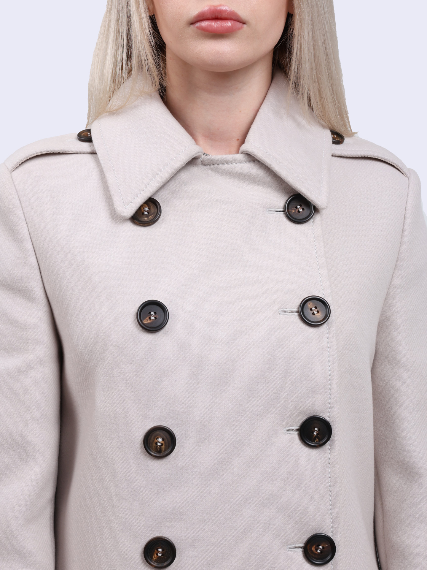 Пальто Brunello Cucinelli MB5249410 C7481 молочное женское — купить в интернет-магазине Verdistore