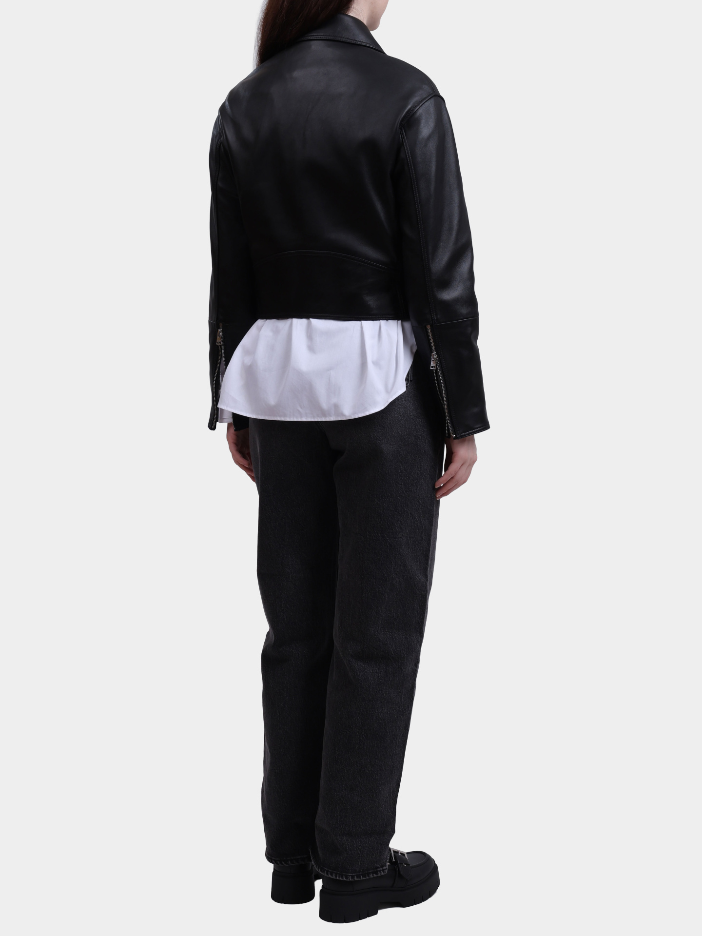 Куртка Hugo 50545066 001 кожаная женская — купить в интернет-магазине Verdistore