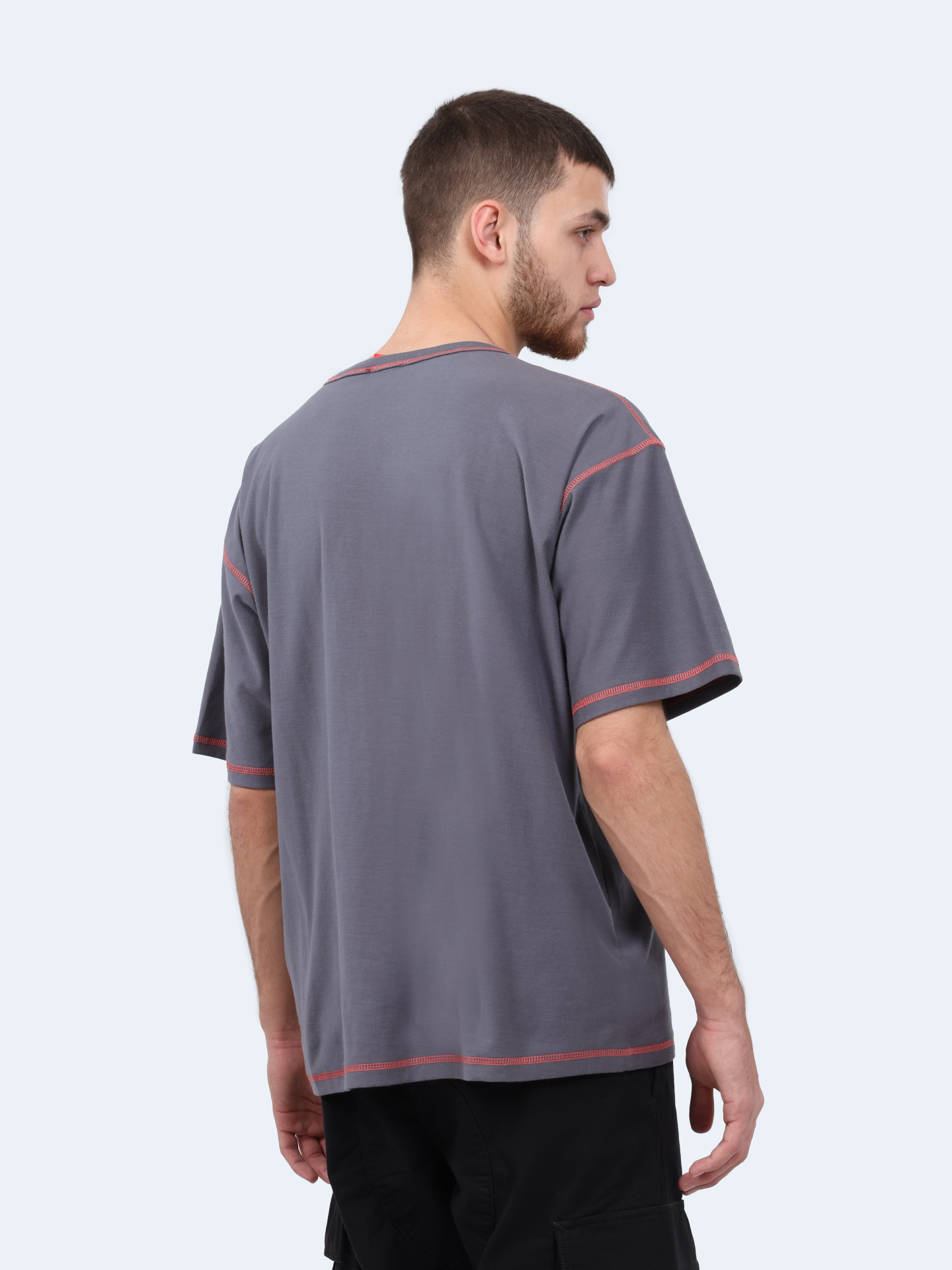 Футболка Diesel A161850GIAS9DV хлопковая мужская с логотипом — купить в интернет-магазине Verdistore