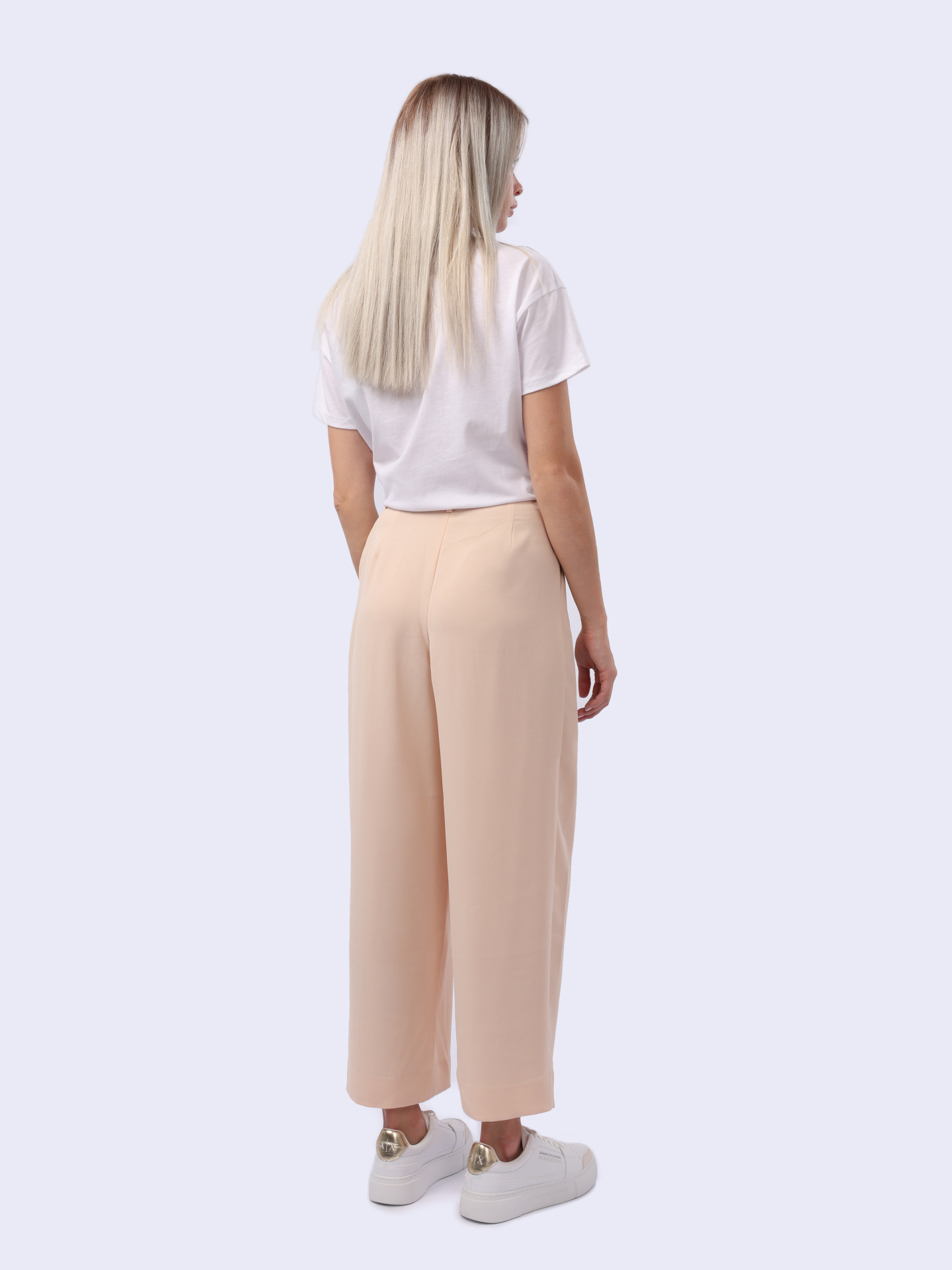 Брюки Armani Exchange 3DYP05 YN9JZ 14BD пудровые женские — купить в интернет-магазине Verdistore