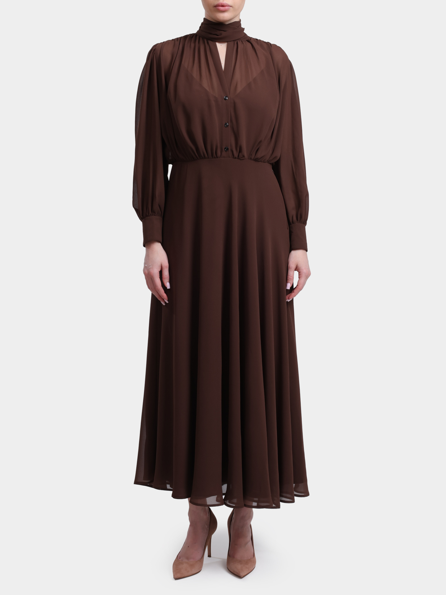 Платье MARELLA MLTGIOVANE 003 шифоновое женское — купить в интернет-магазине Verdistore