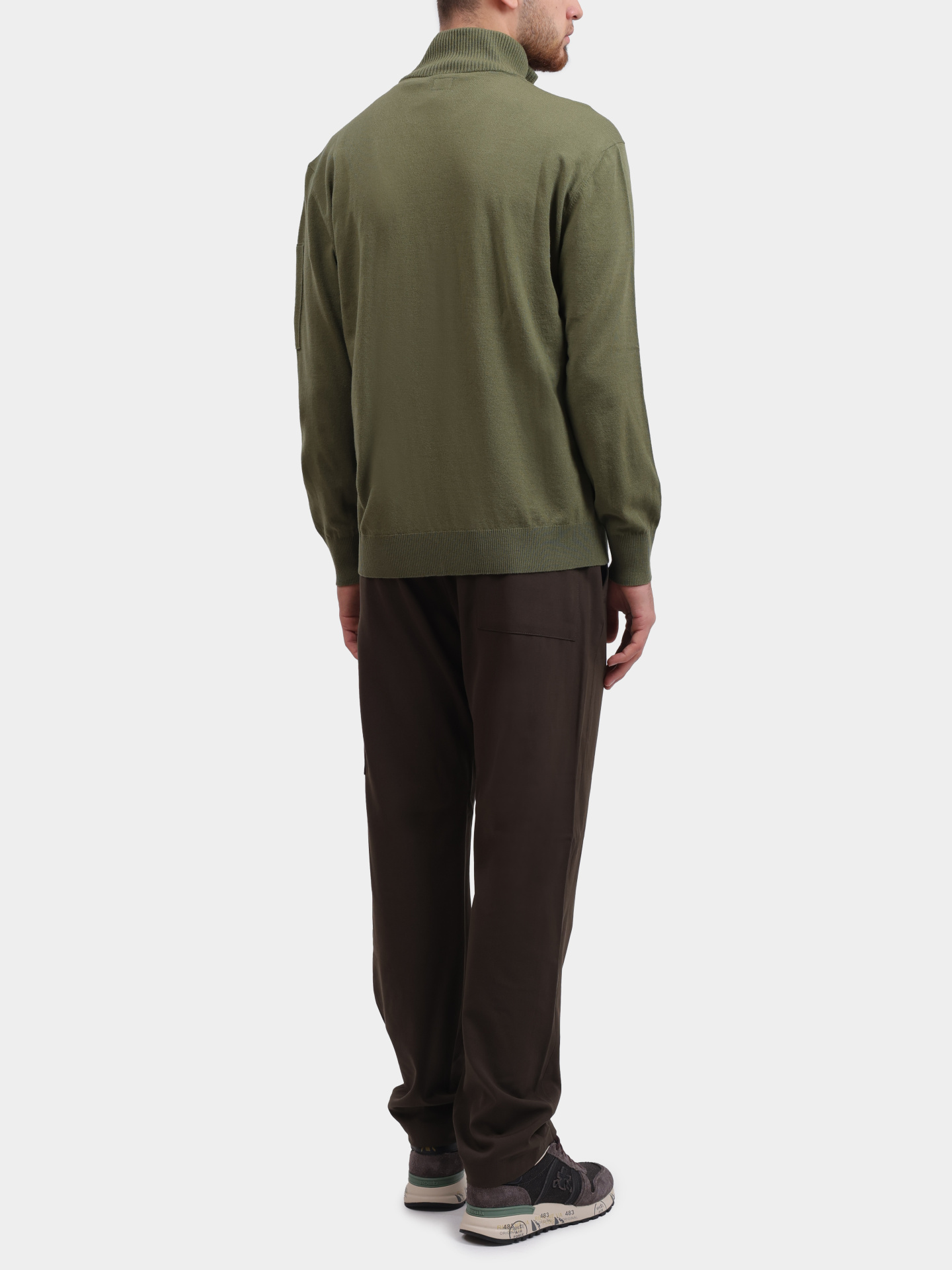 Джемпер C.P. Company 19CMKN036A 005528A 652 шерстяной мужской — купить в интернет-магазине Verdistore