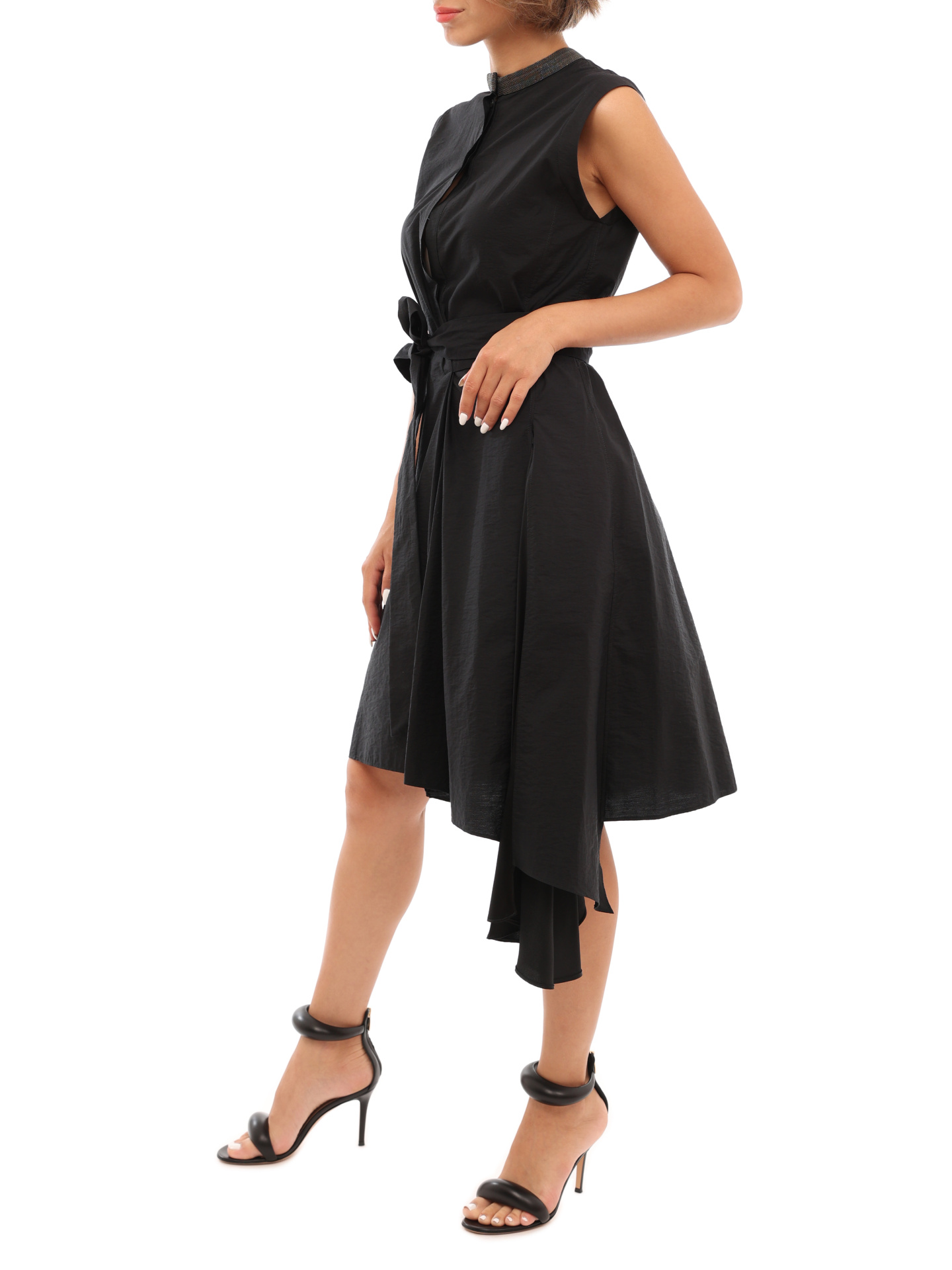 Платье Brunello Cucinelli M0F79A4266 C101 асимметричное женское — купить в интернет-магазине Verdistore