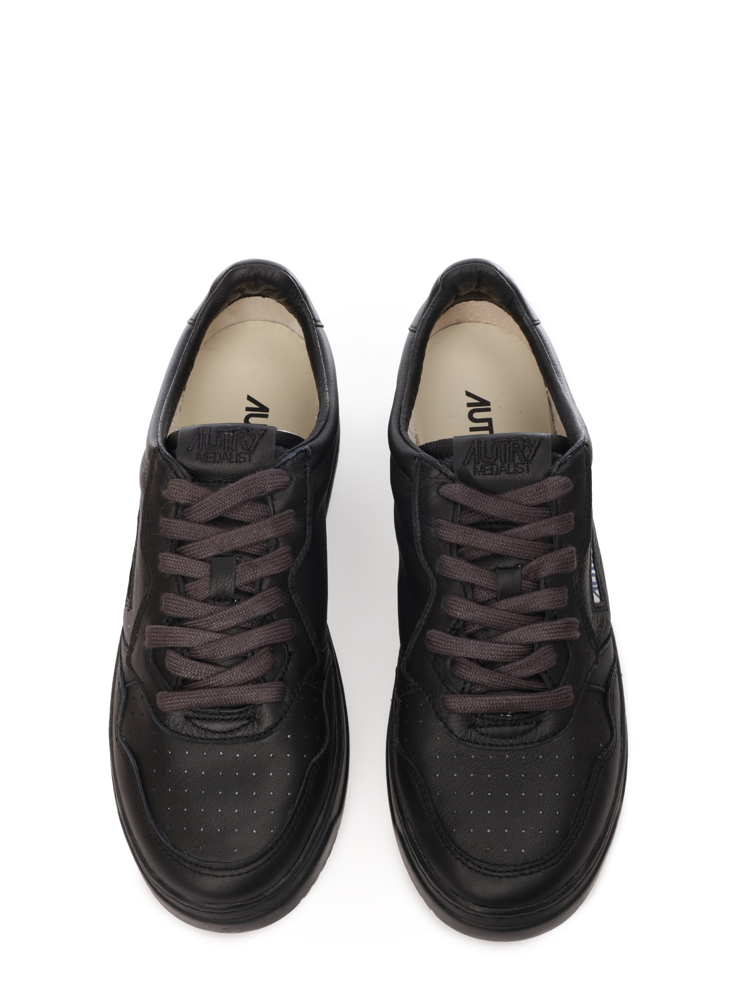 Кеды Autry AULM-SG16 черные мужские из кожи — купить в интернет-магазине Verdistore