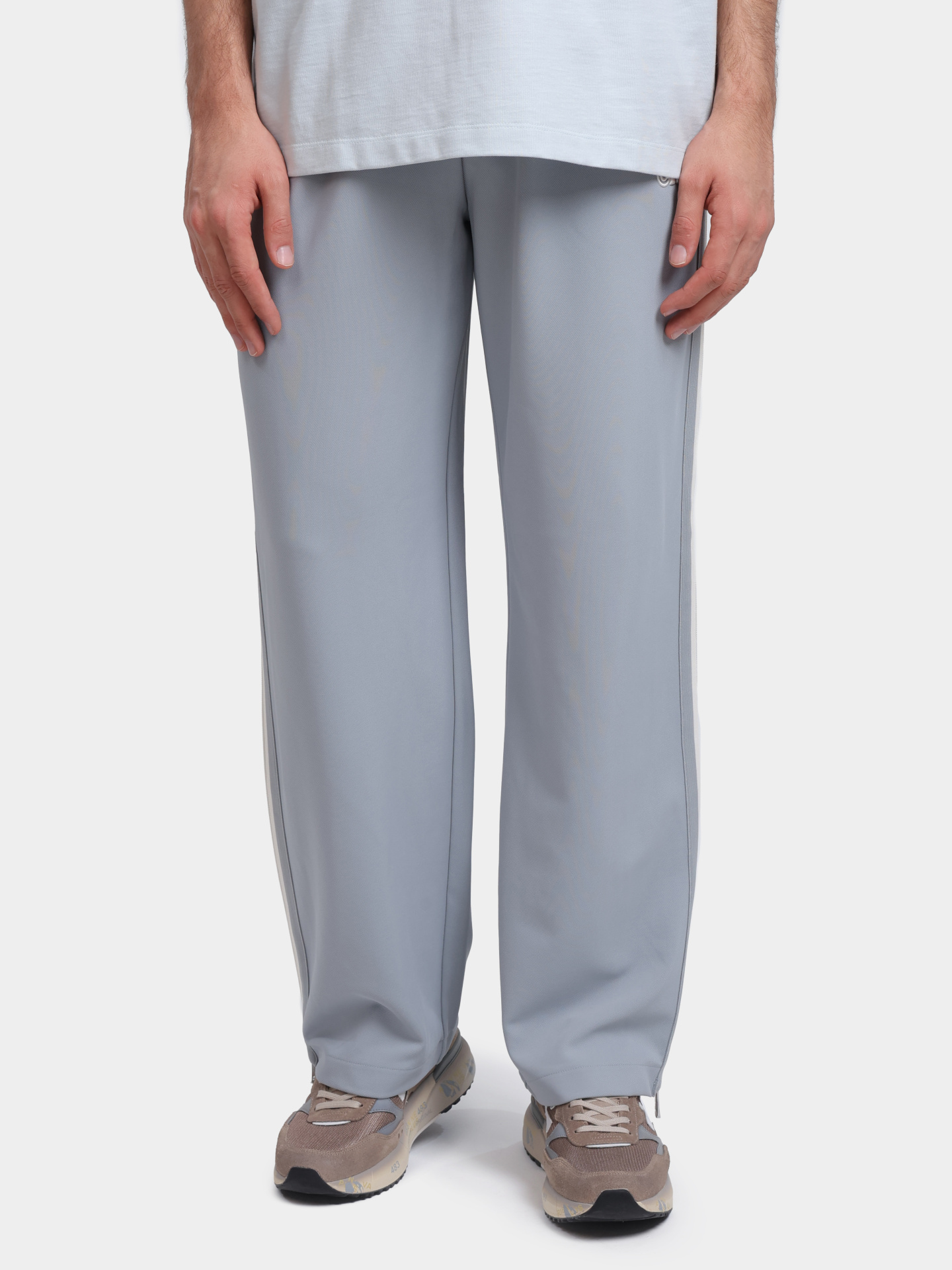 Брюки спортивные Calvin Klein Jeans LV04RC233G CI1 мужские с молниями по бокам — купить в интернет-магазине Verdistore