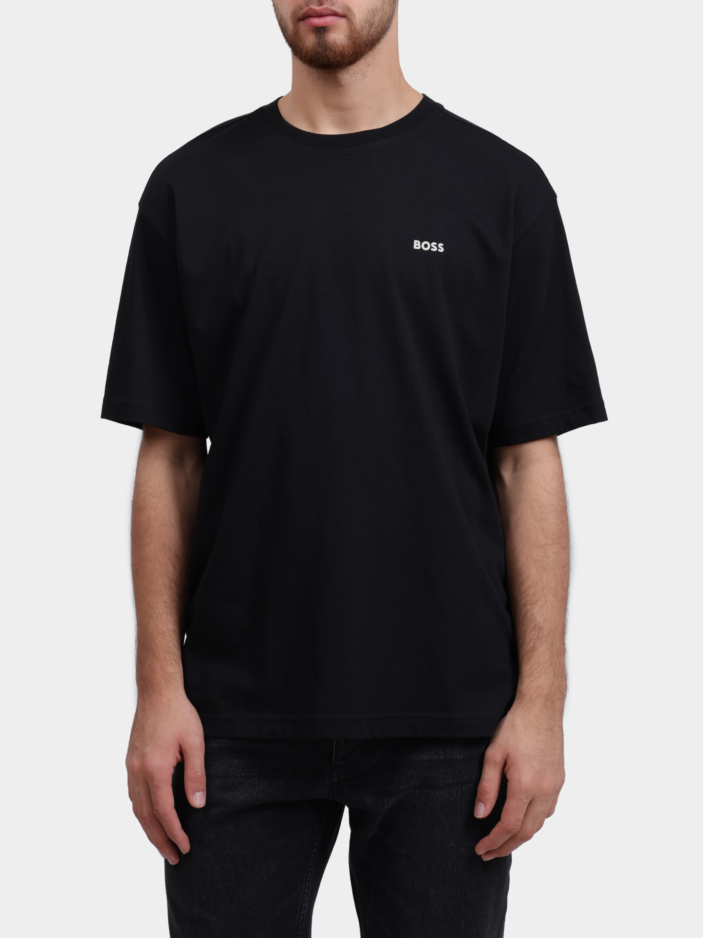 Футболка Boss 50534925 001 хлопковая мужская — купить в интернет-магазине Verdistore