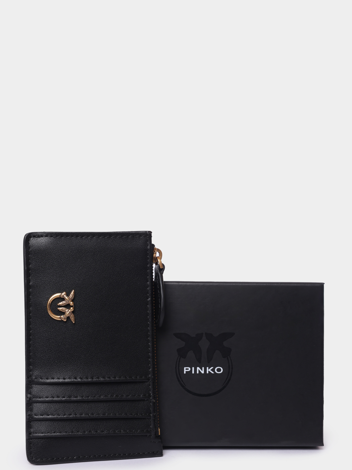 Картходер Pinko 100251 A0F1 Z99Q кожаный женский — купить в интернет-магазине Verdistore