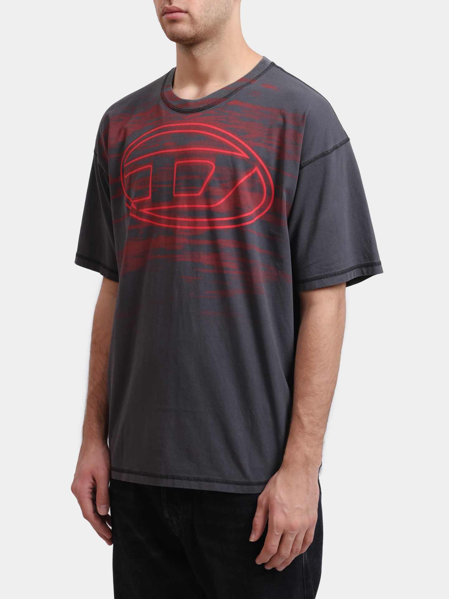 Футболка Diesel A186530AGCA9AW хлопковая мужская — купить в интернет-магазине Verdistore