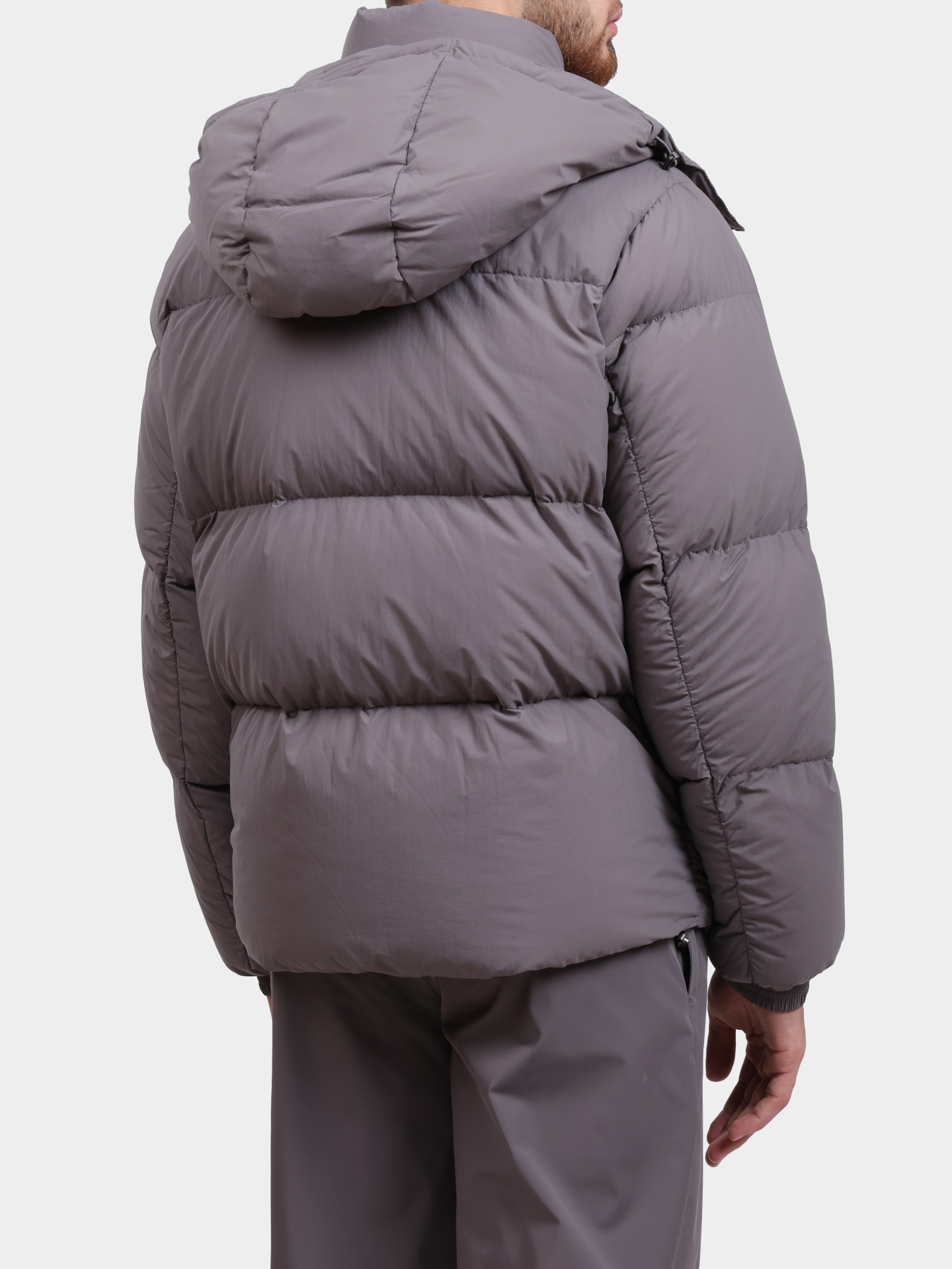 Пуховик Armani Exchange XM001098 AF16340 U8092 серый мужской — купить в интернет-магазине Verdistore