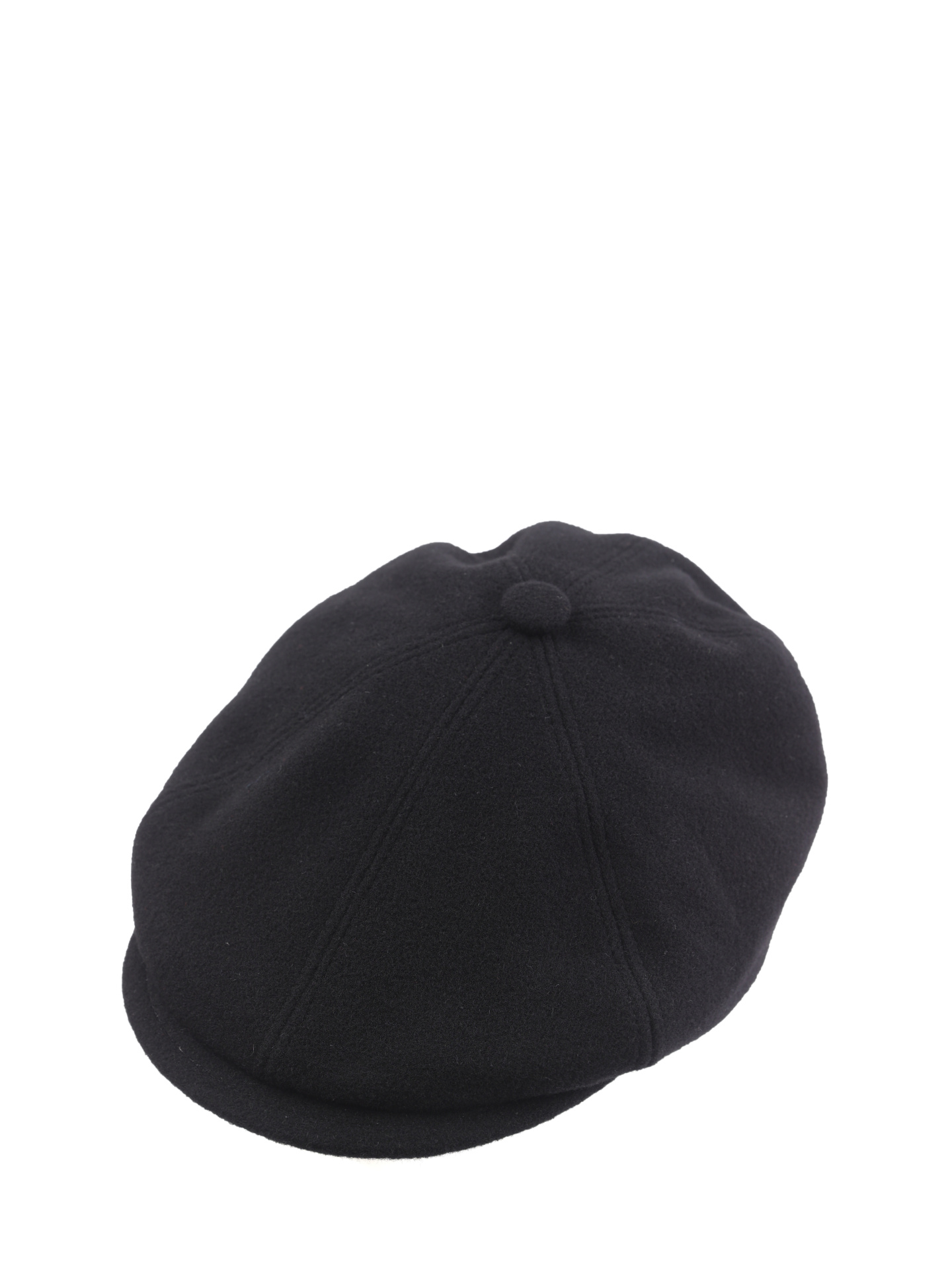 Кепка черная из мягкой ткани и с маленьким логотипом — купить в интернет-магазине Verdistore