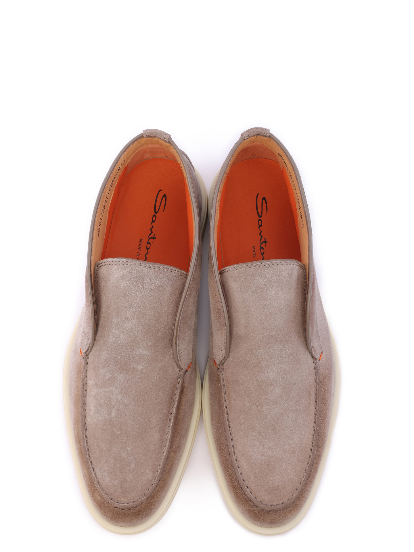 Ботинки светло-коричневые замшевые на светлой подошве — купить в интернет-магазине Verdistore