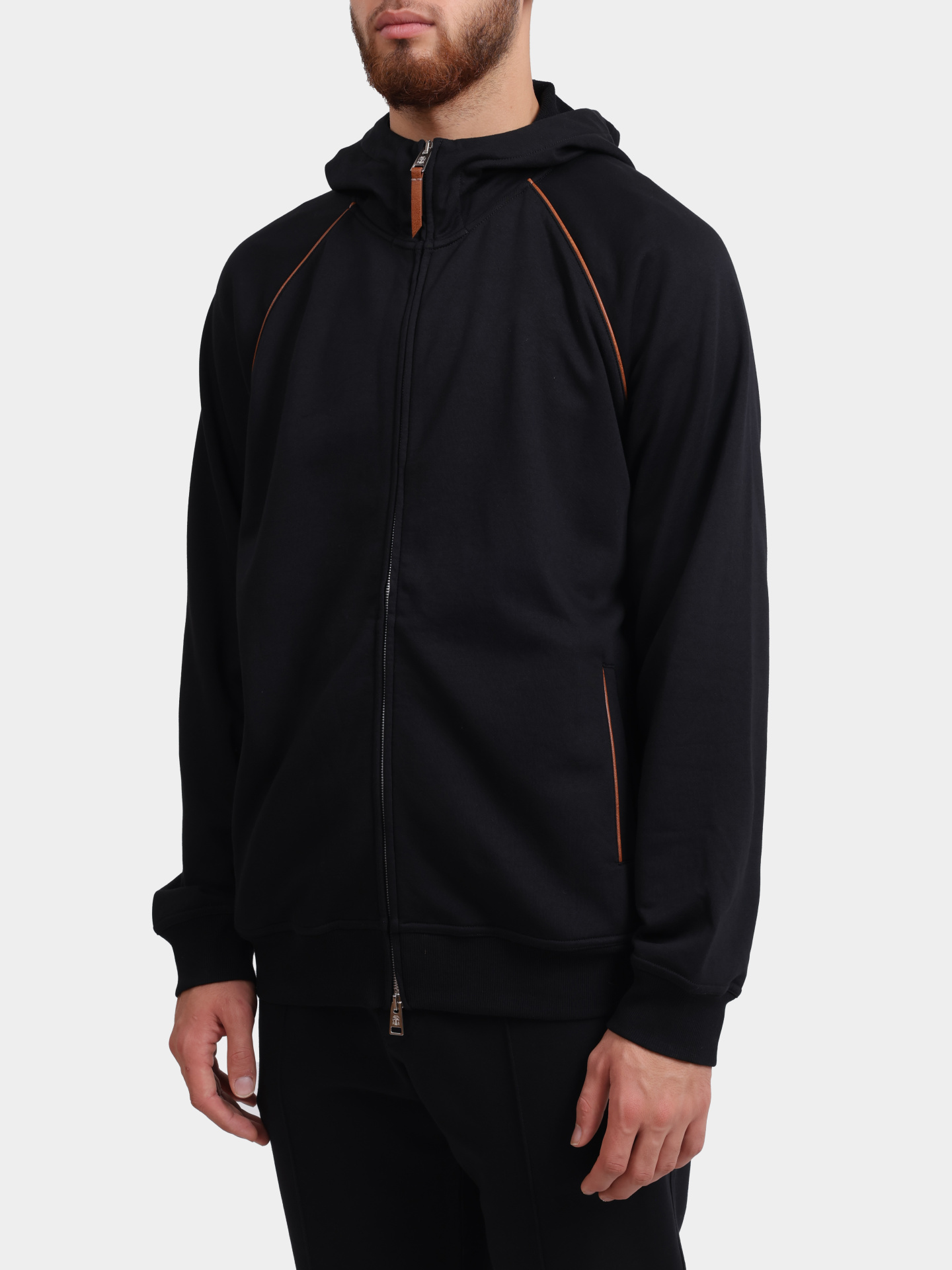 Мастерка Brunello Cucinelli MW8639085G C101 хлопковая мужская — купить в интернет-магазине Verdistore