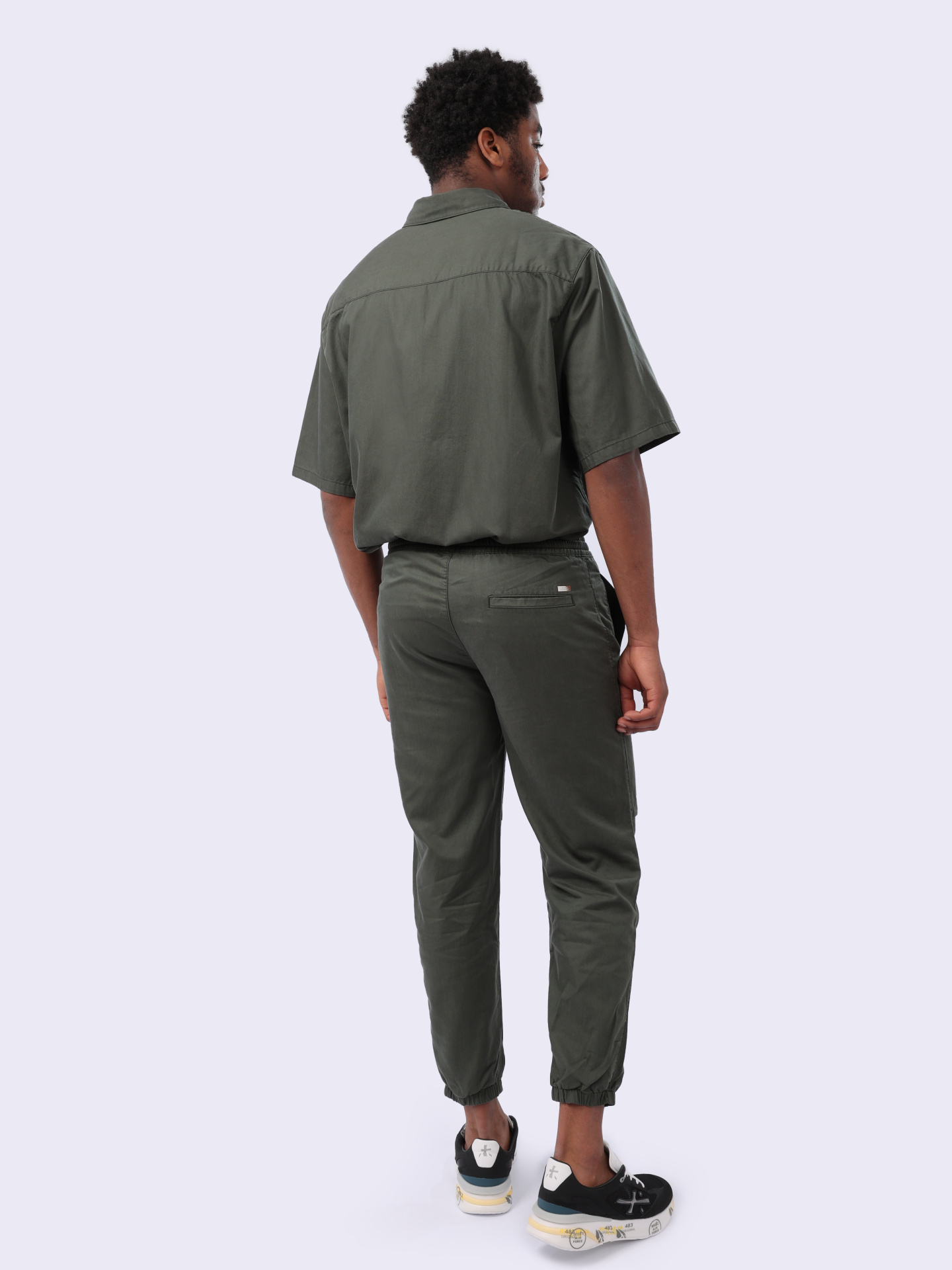 Брюки Armani Exchange 3DZP33 ZN3LZ 1839 темно-серые мужские — купить в интернет-магазине Verdistore