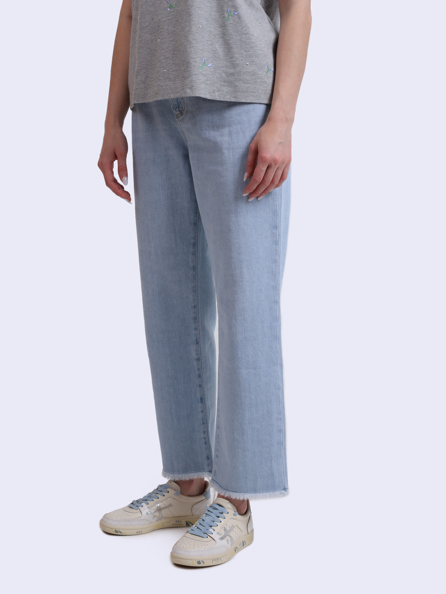 Джинсы MARELLA MOM 006 голубые женские — купить в интернет-магазине Verdistore