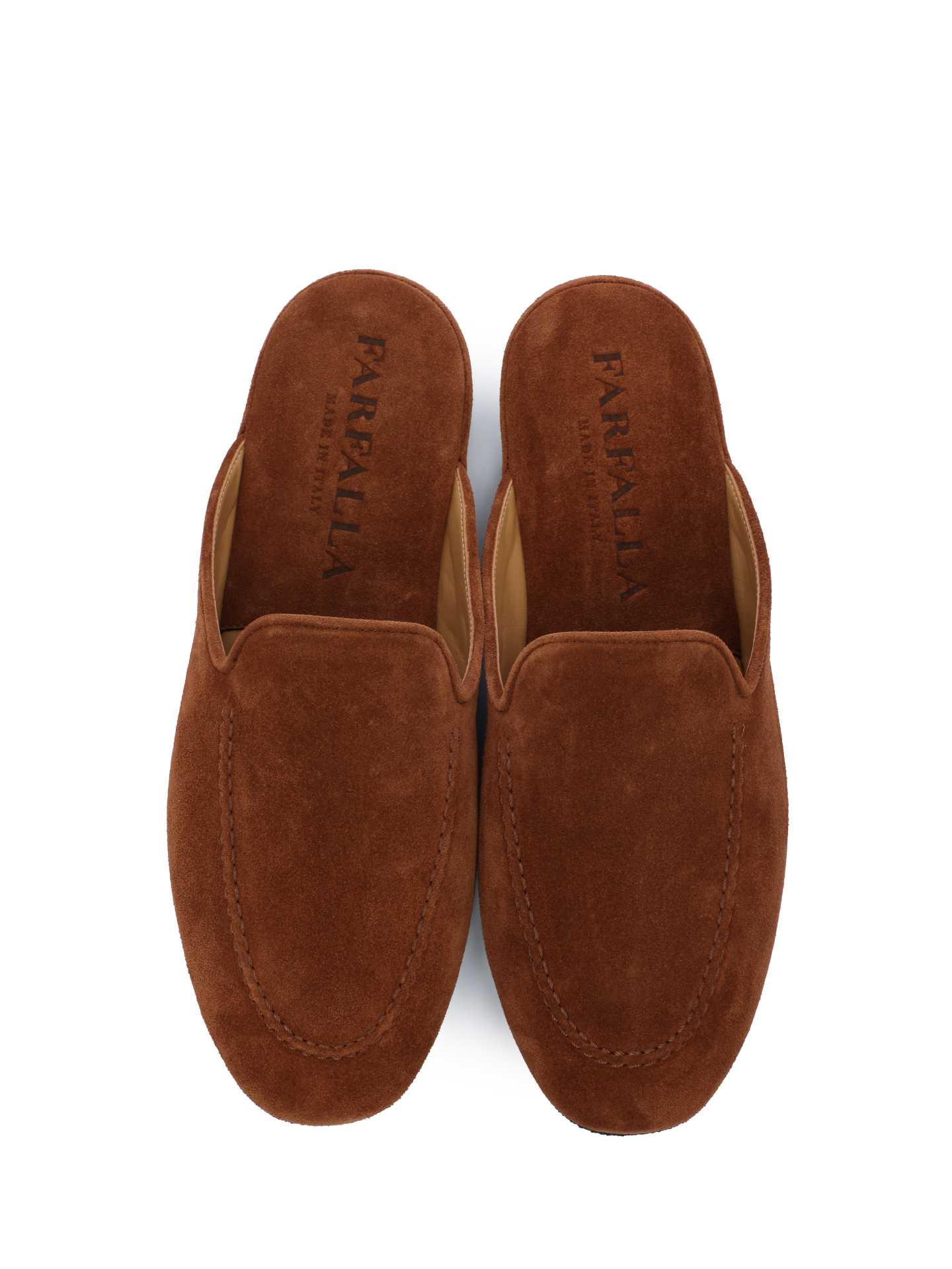 Шлепанцы светло-коричневые замшевые  — купить в интернет-магазине Verdistore