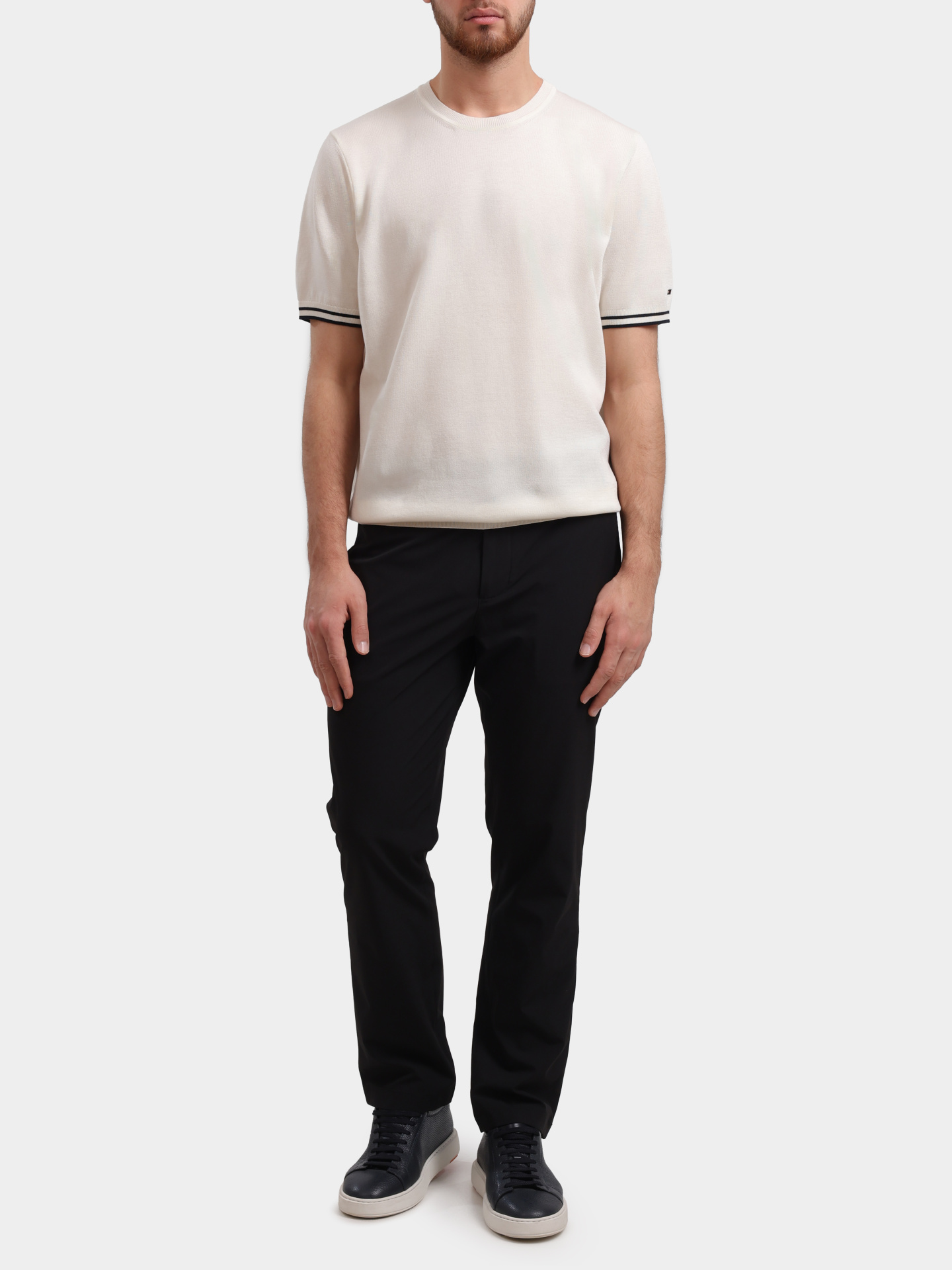 Брюки Tommy Hilfiger MW0MW3931530 мужские прямого кроя — купить в интернет-магазине Verdistore