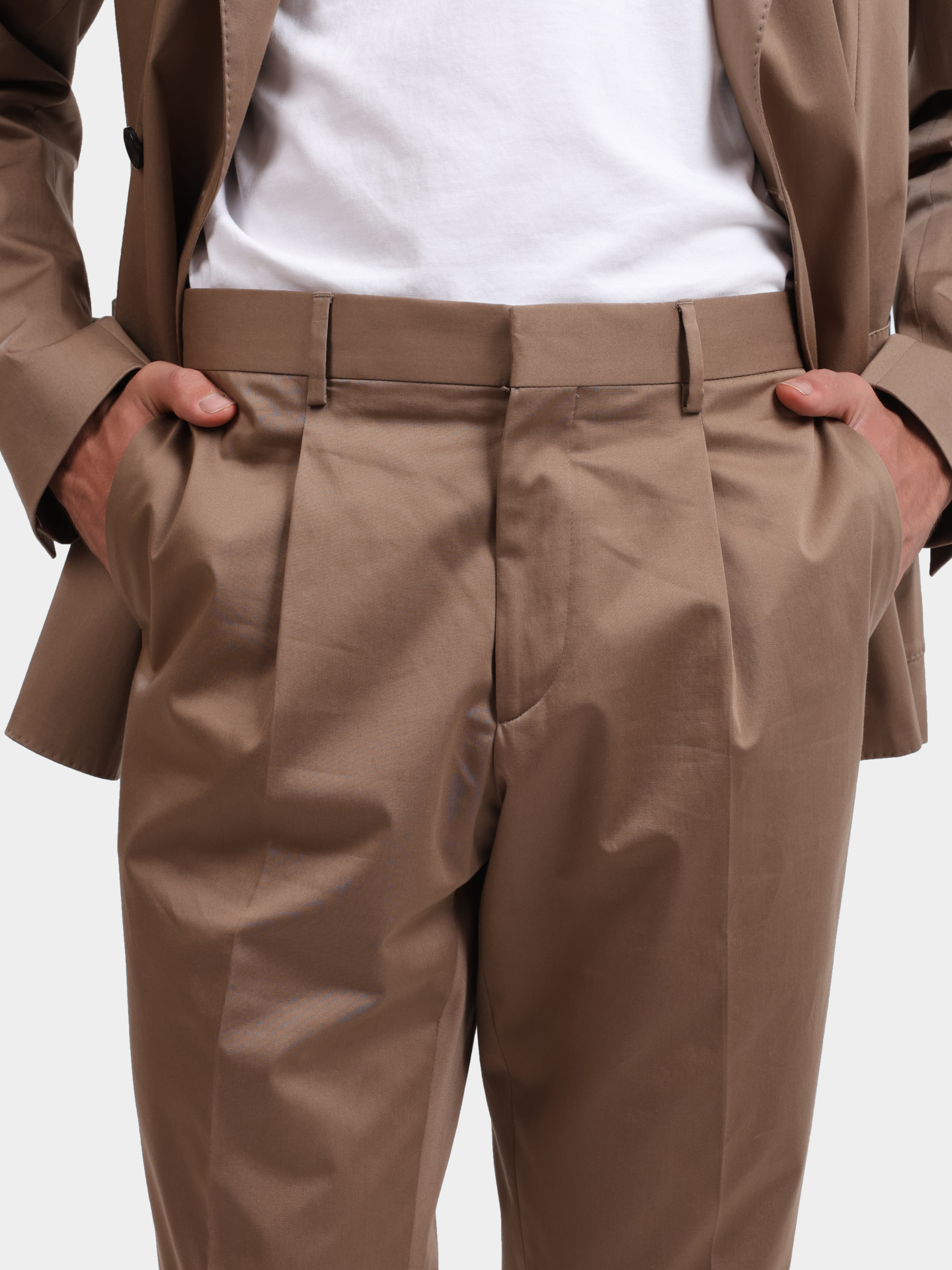 Брюки MURAT IF64402 400 песочные хлопковые  — купить в интернет-магазине Verdistore