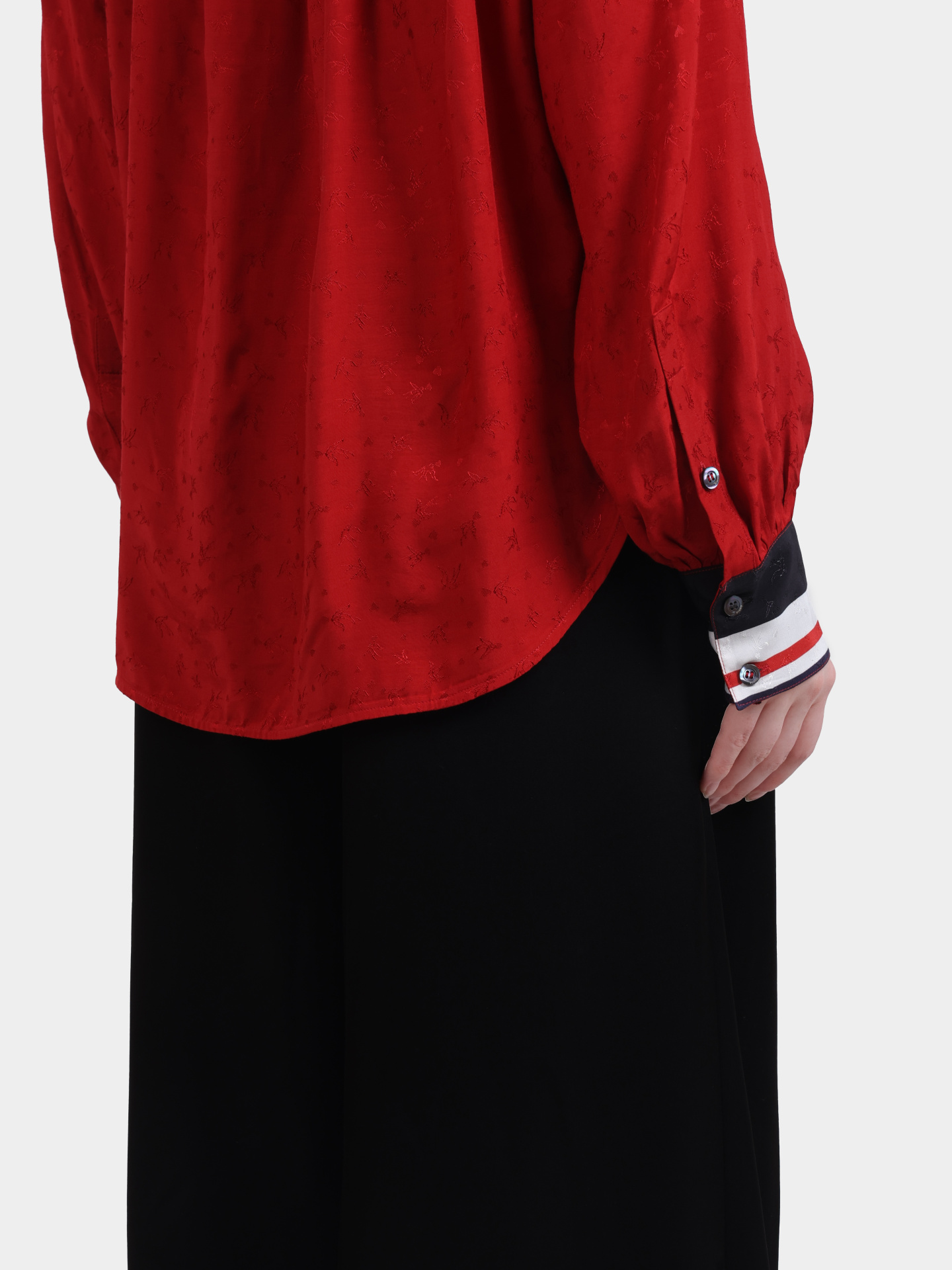 Рубашка Pinko 105434 A2PX RA1 красная женская — купить в интернет-магазине Verdistore